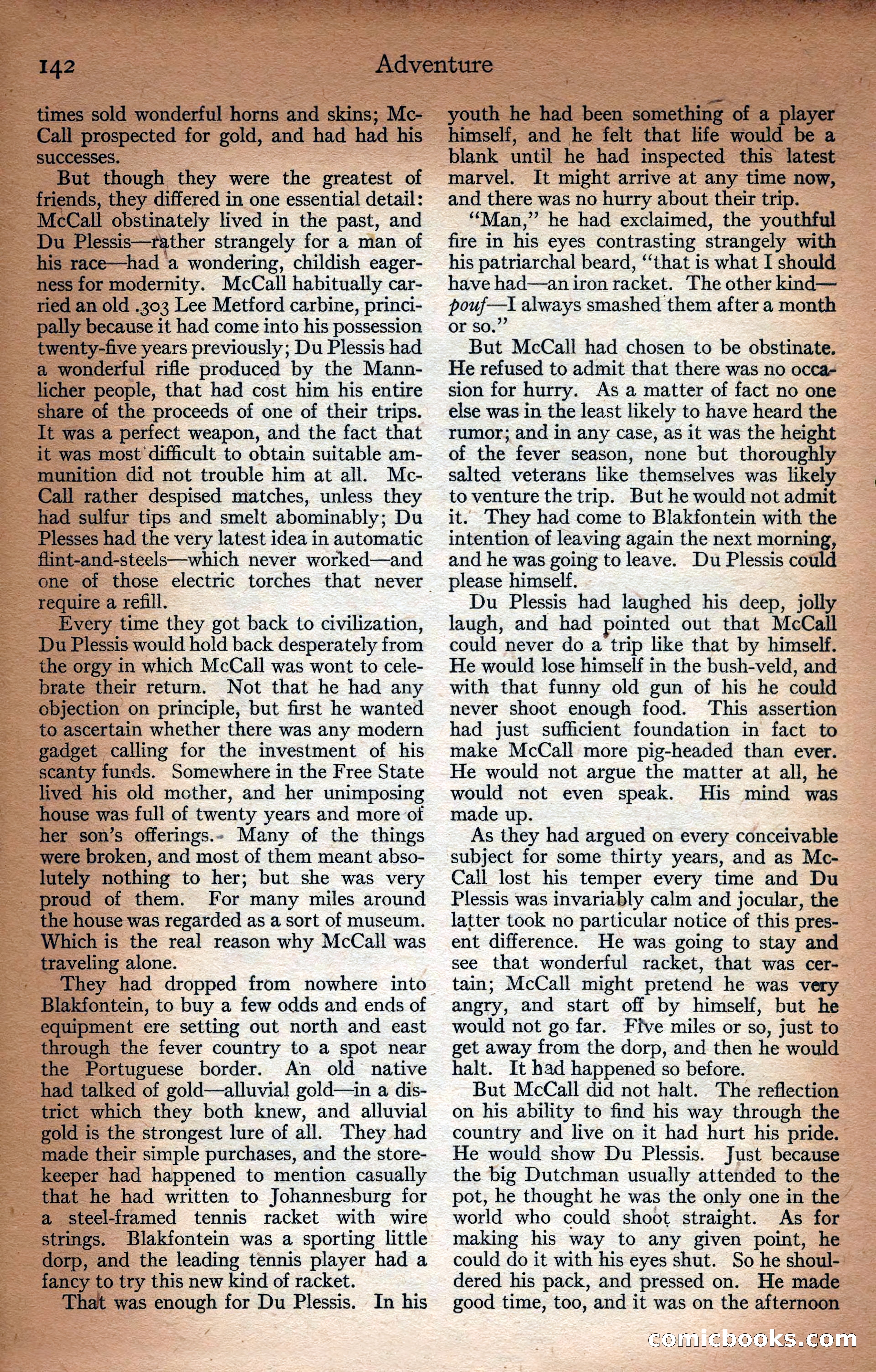 Adventure Magazine Cover — page 144 of 196