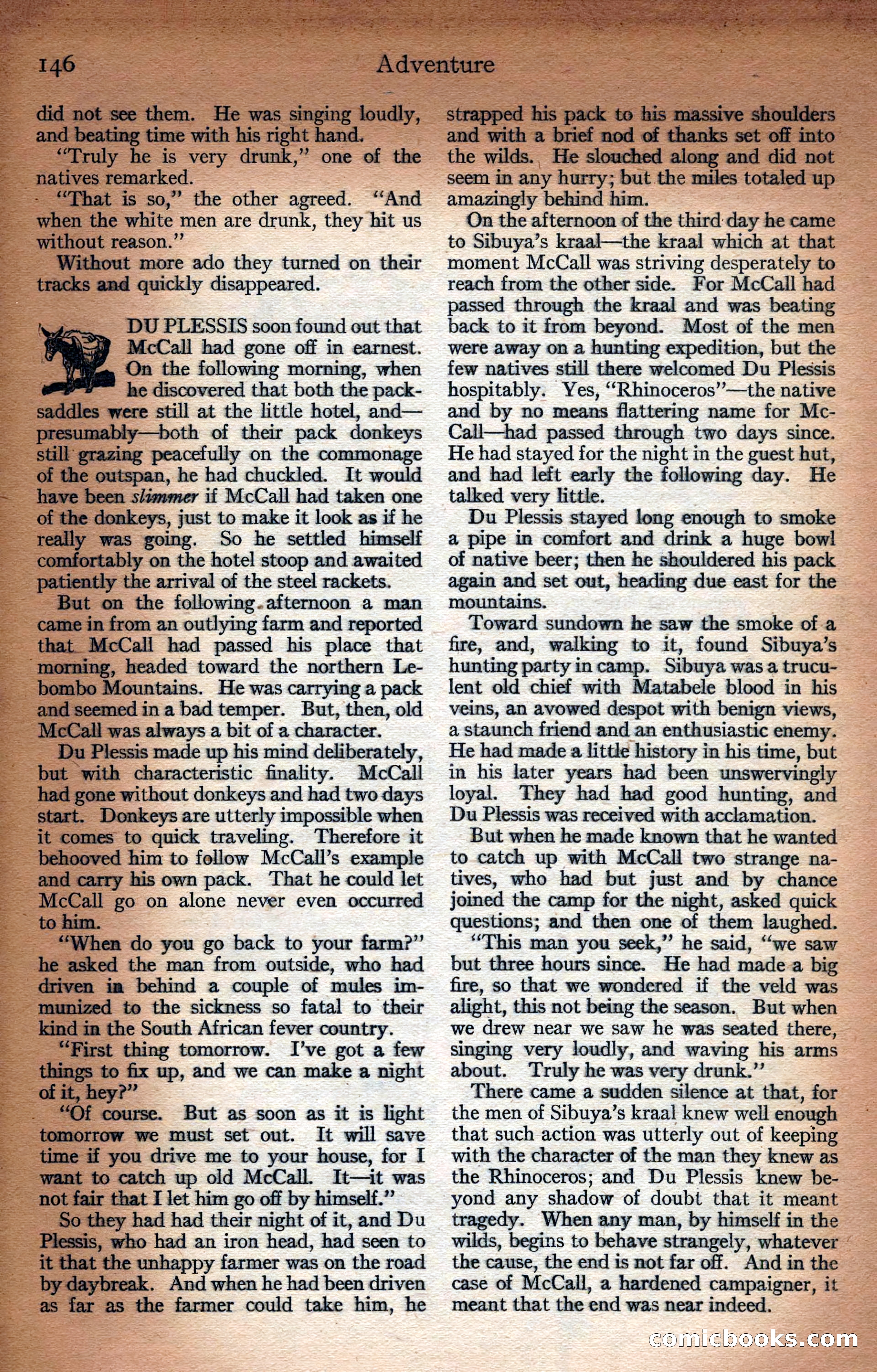 Adventure Magazine Cover — page 148 of 196