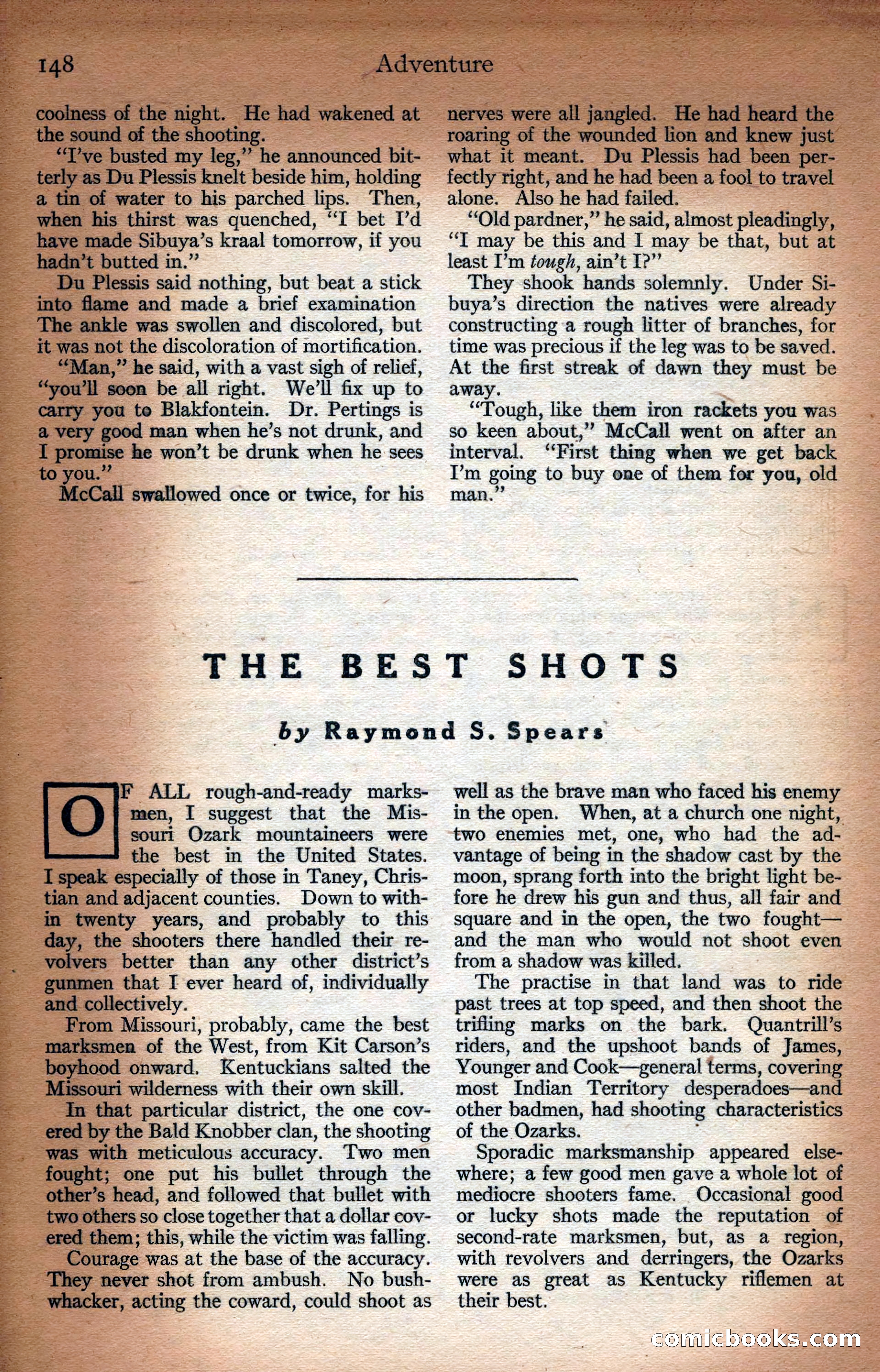 Adventure Magazine Cover — page 150 of 196