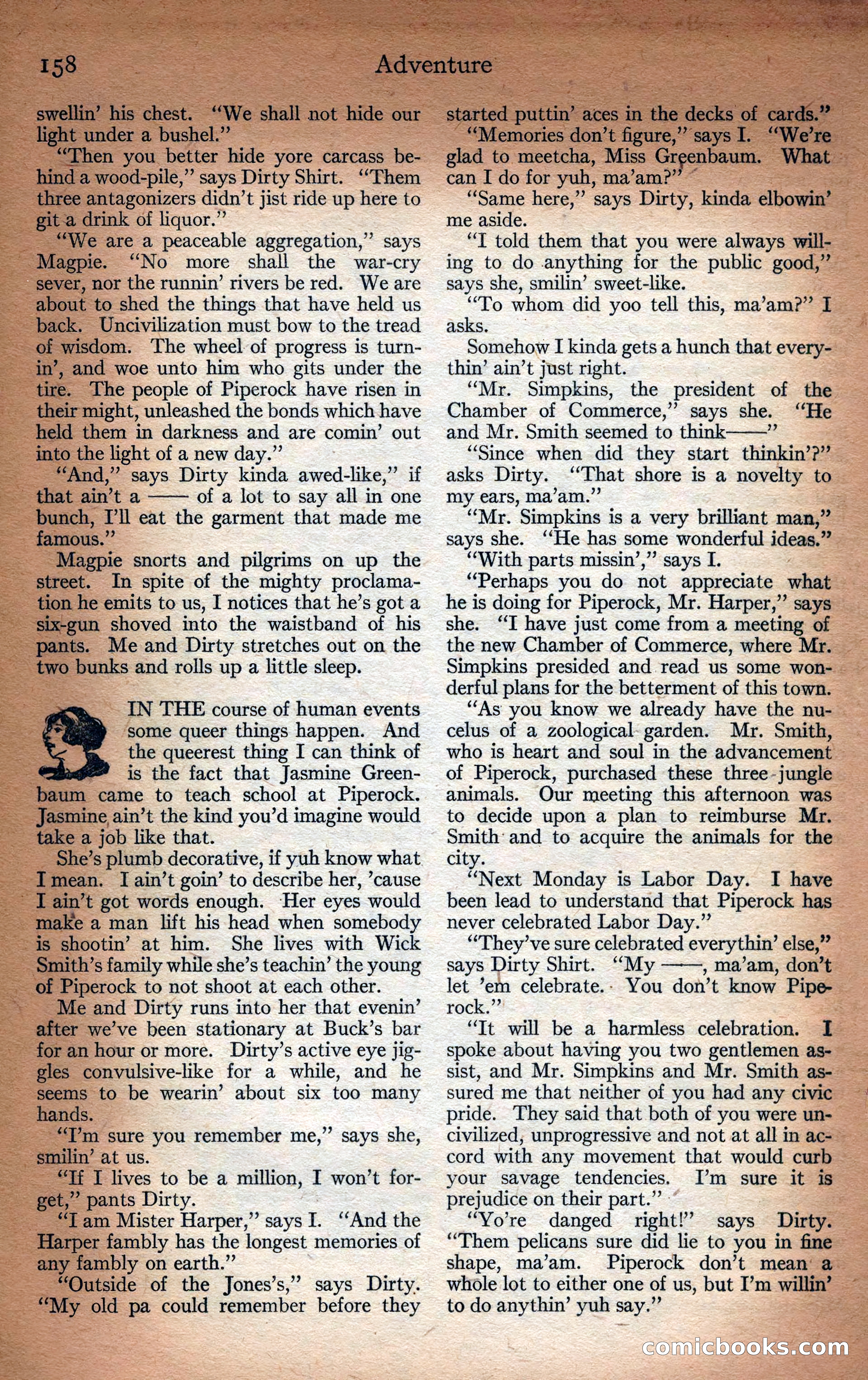 Adventure Magazine Cover — page 160 of 196