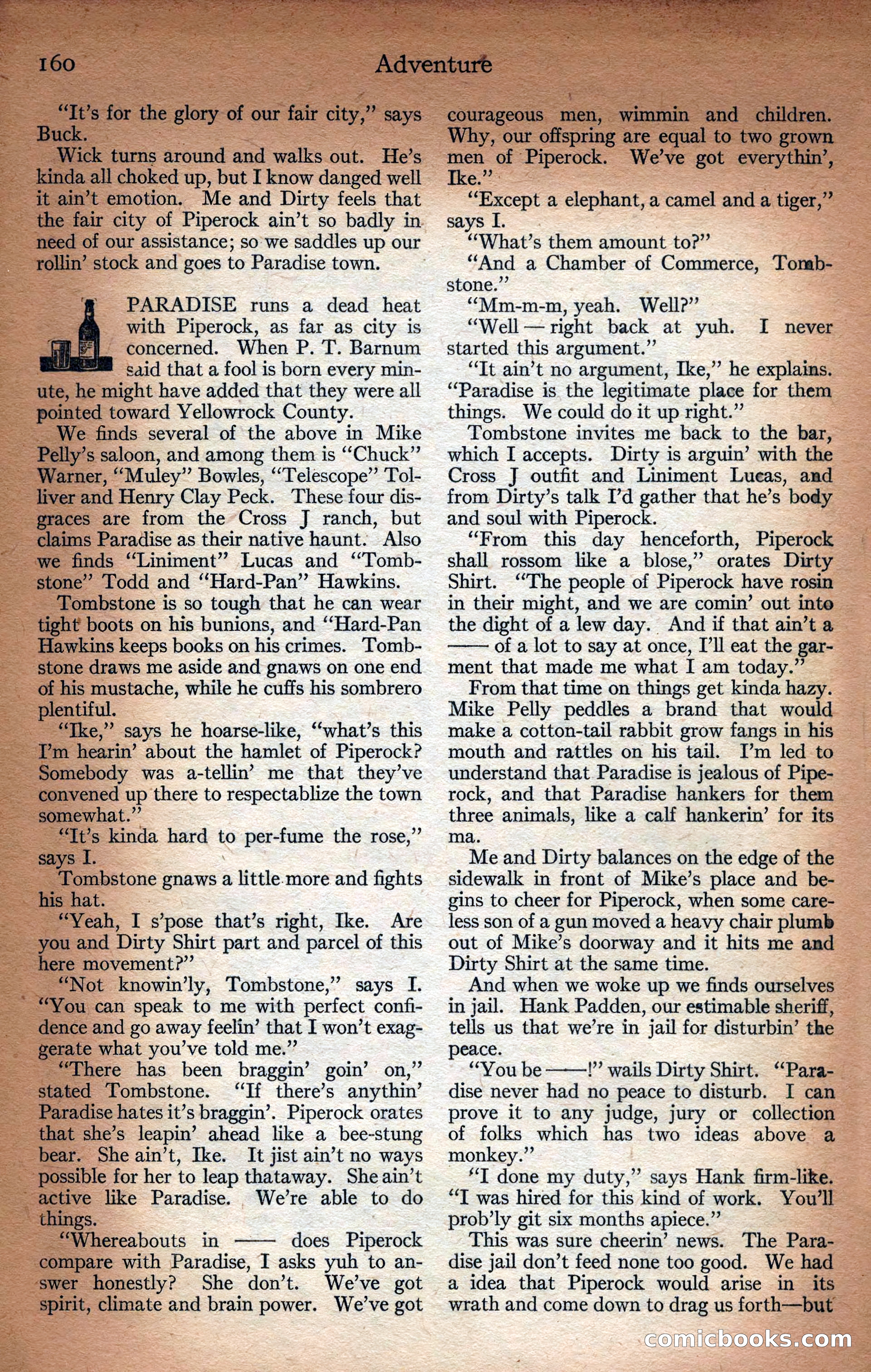Adventure Magazine Cover — page 162 of 196