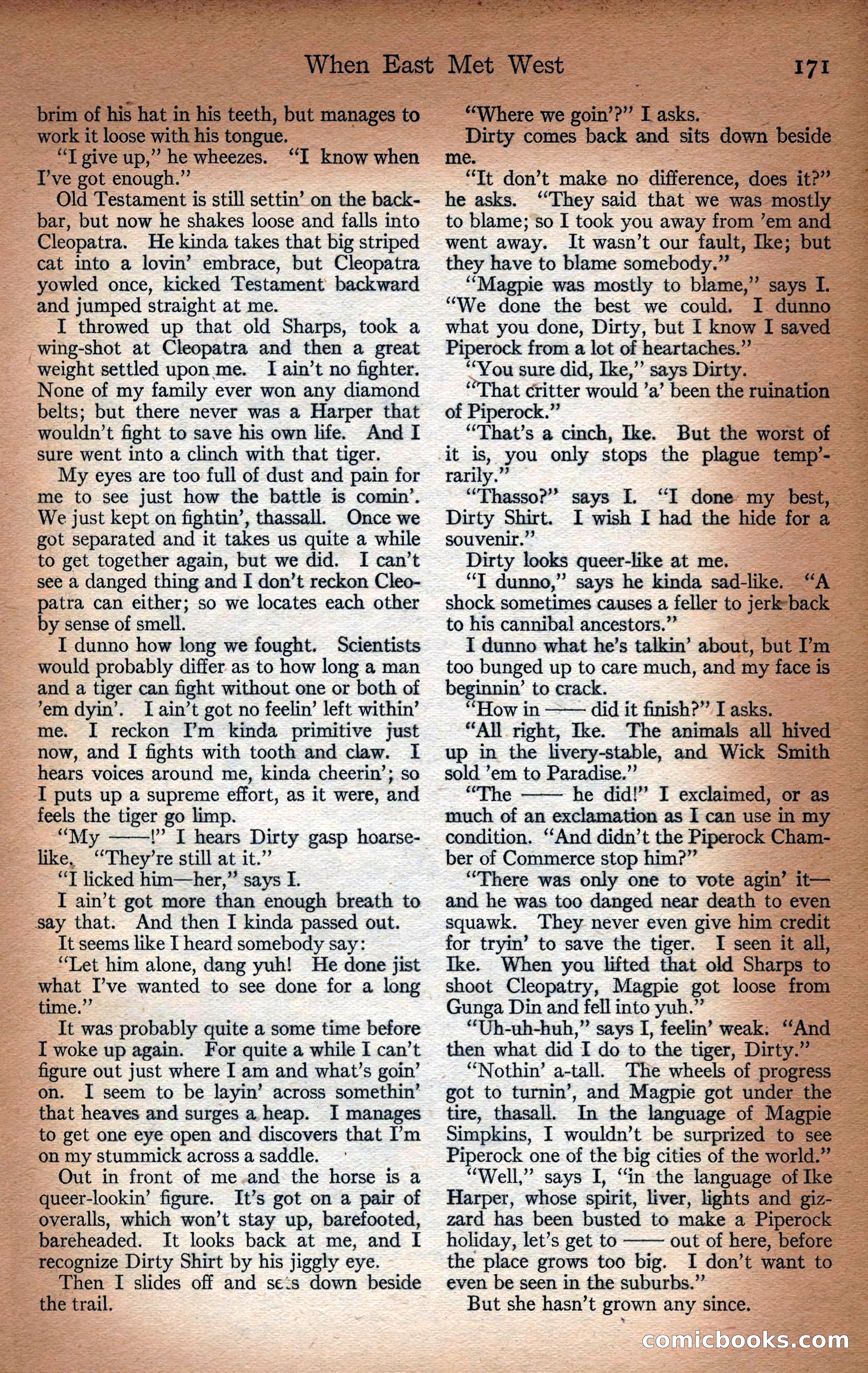 Adventure Magazine Cover — page 173 of 196