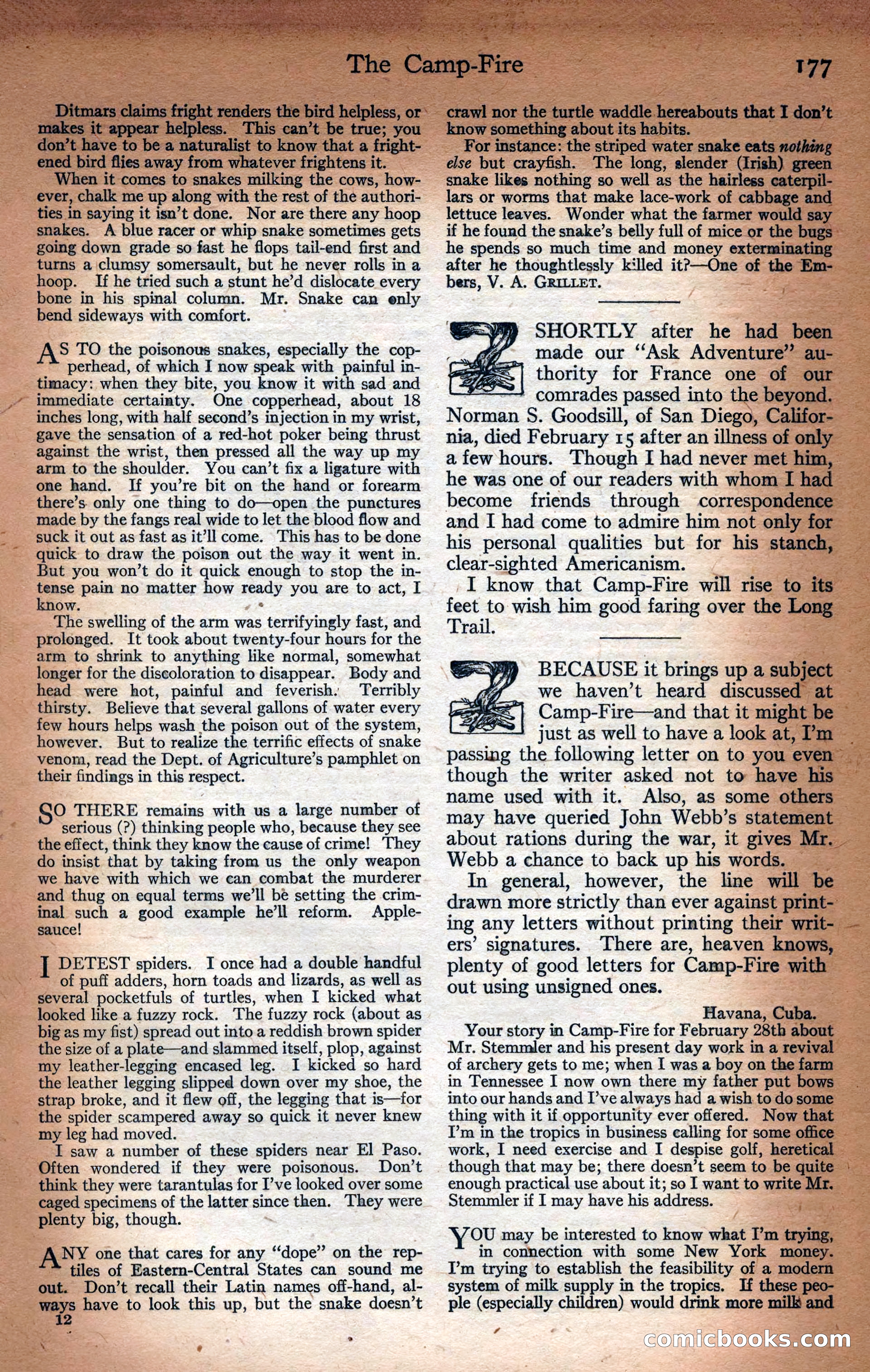 Adventure Magazine Cover — page 179 of 196