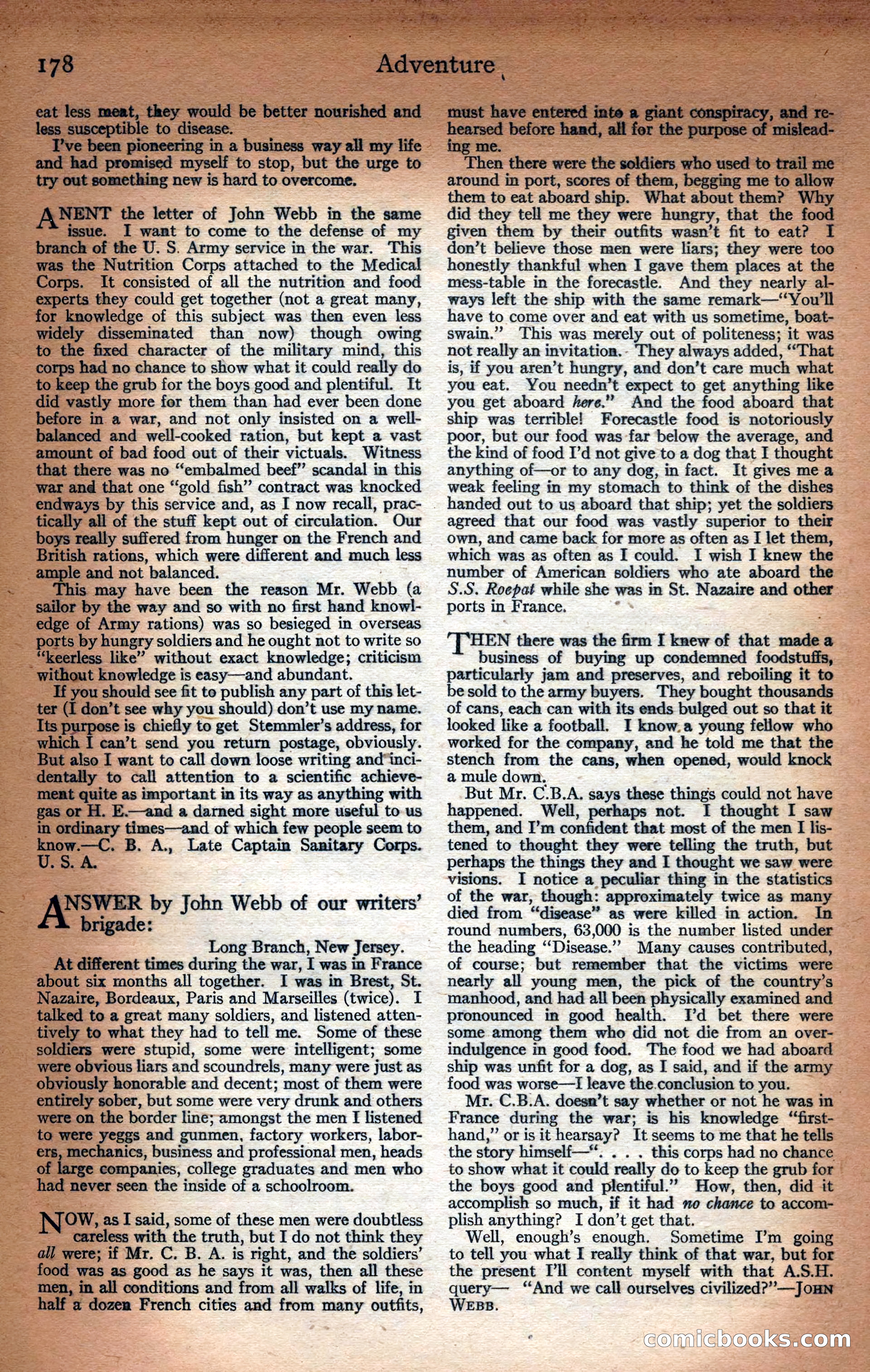 Adventure Magazine Cover — page 180 of 196