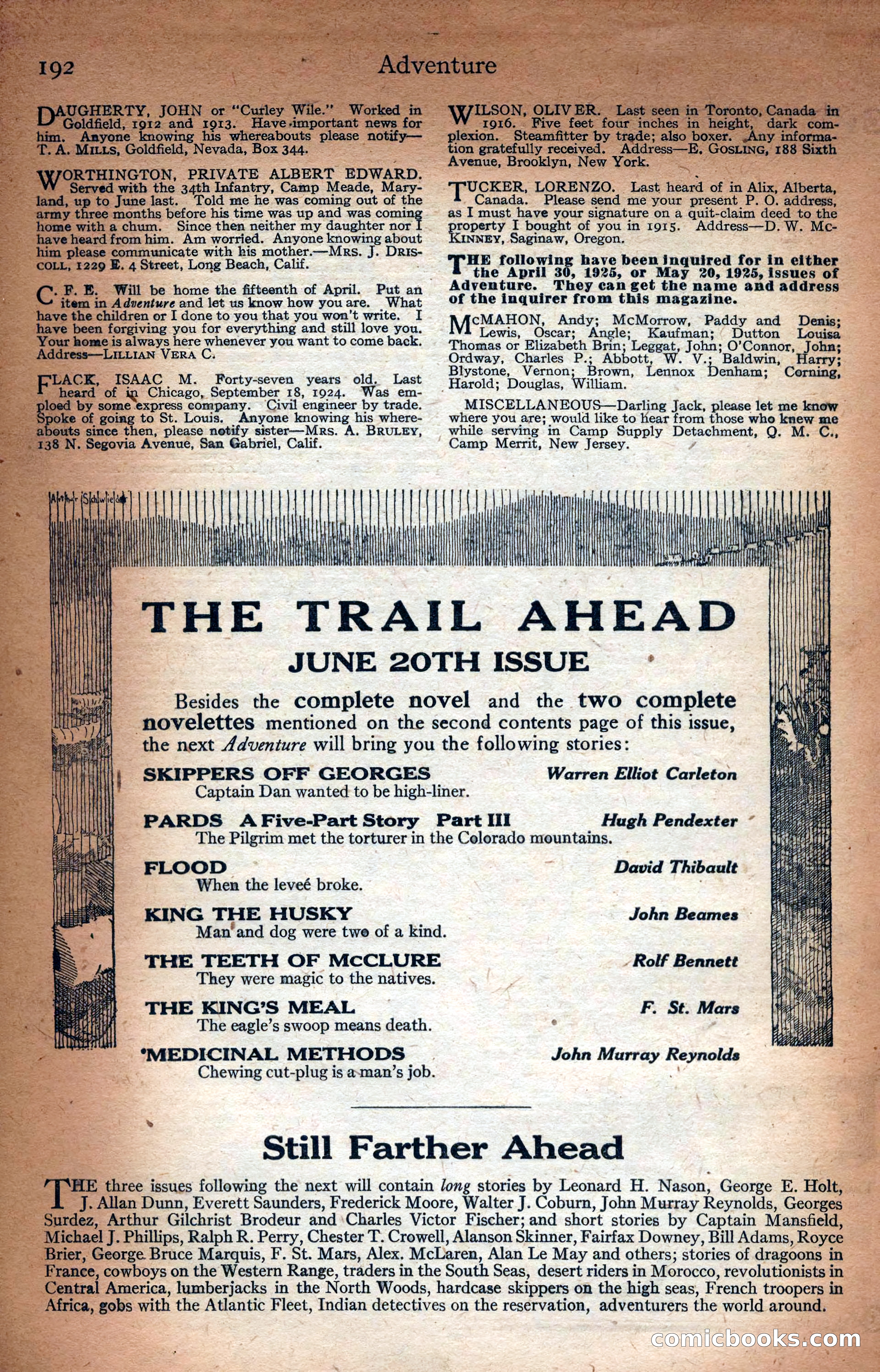 Adventure Magazine Cover — page 194 of 196