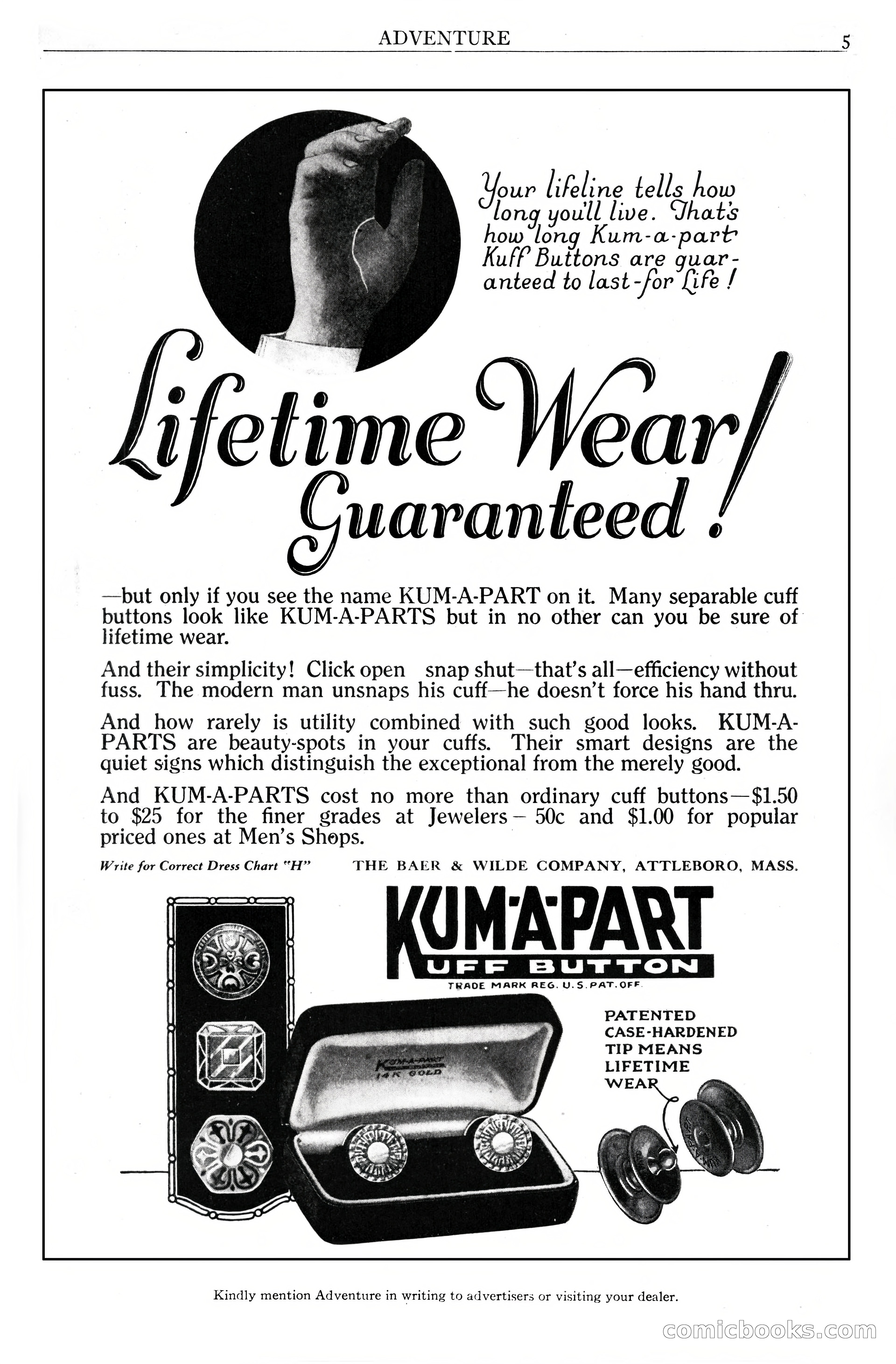 Adventure Magazine Cover, June 20, 1925 — page 7 of 212