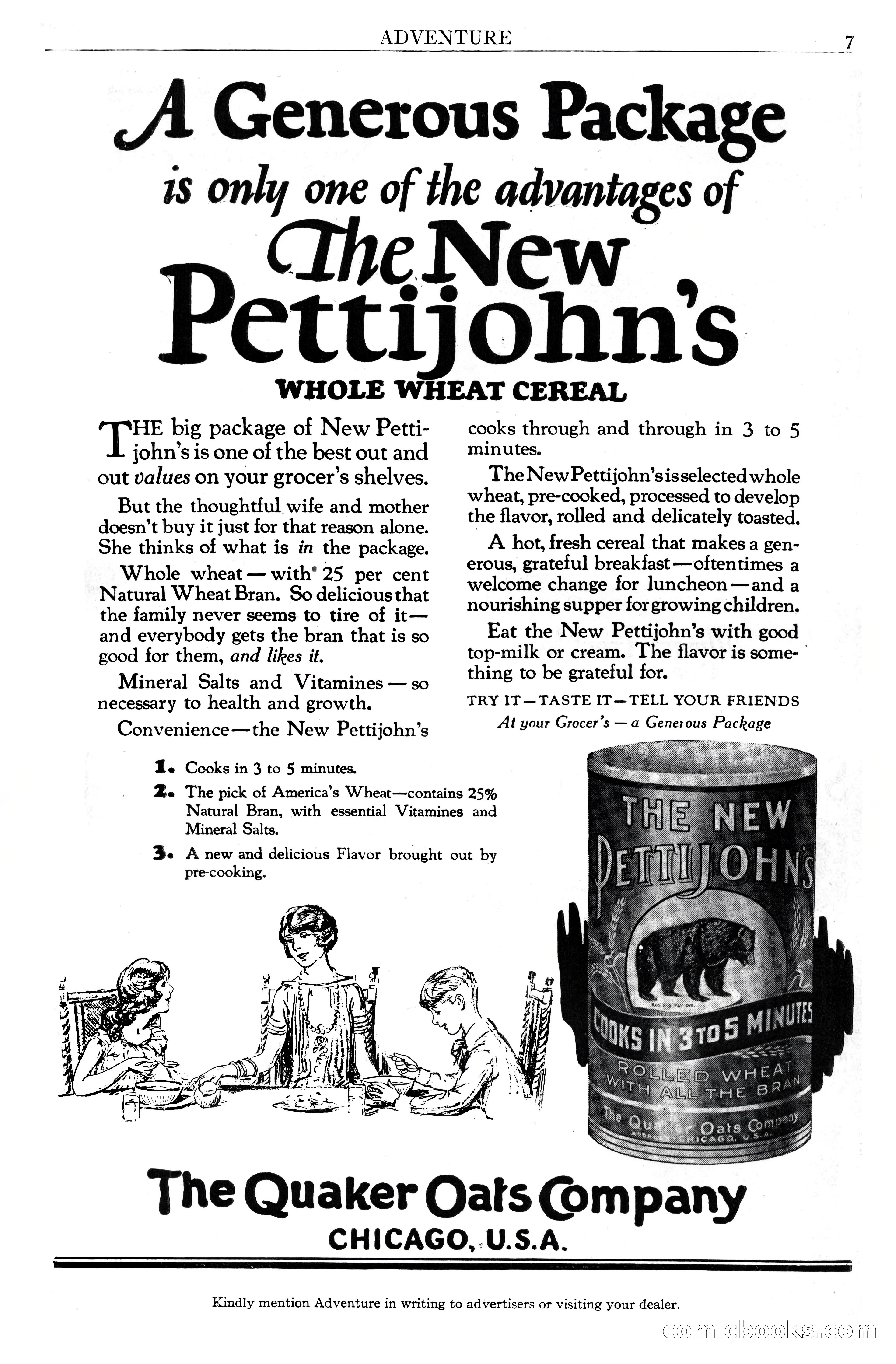 Adventure Magazine Cover, June 20, 1925 — page 9 of 212