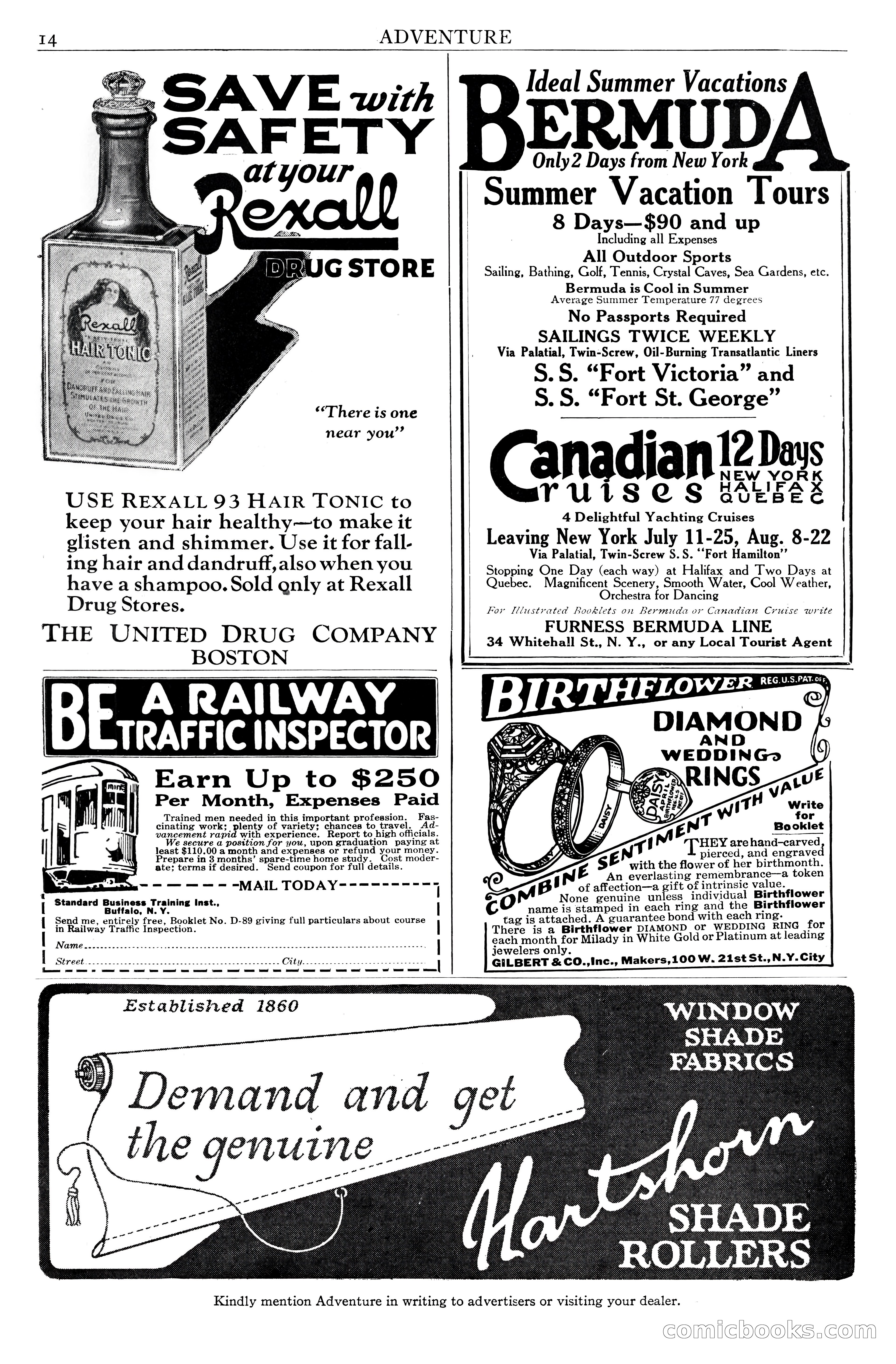 Adventure Magazine Cover, June 20, 1925 — page 16 of 212