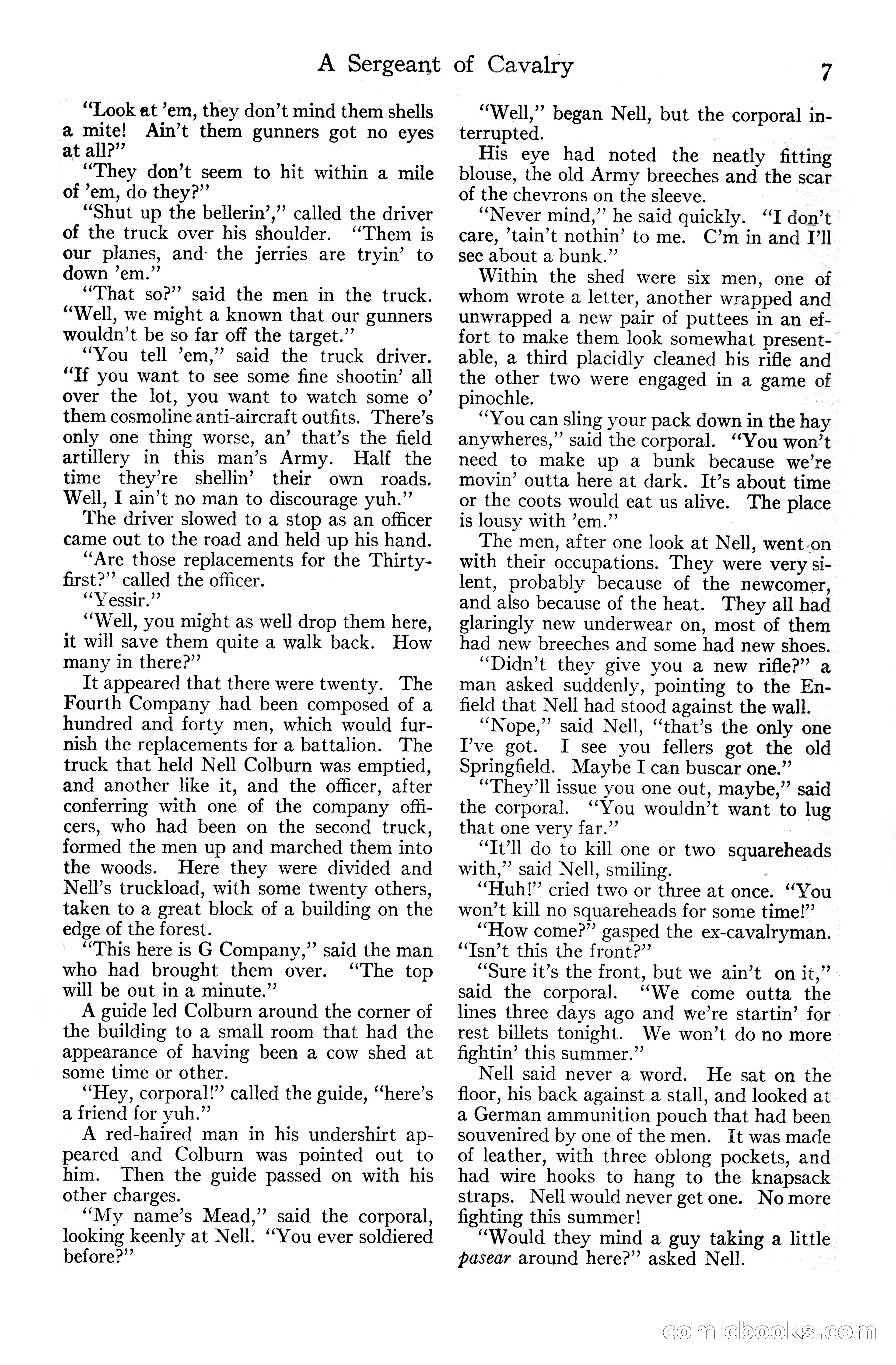 Adventure Magazine Cover, June 20, 1925 — page 25 of 212
