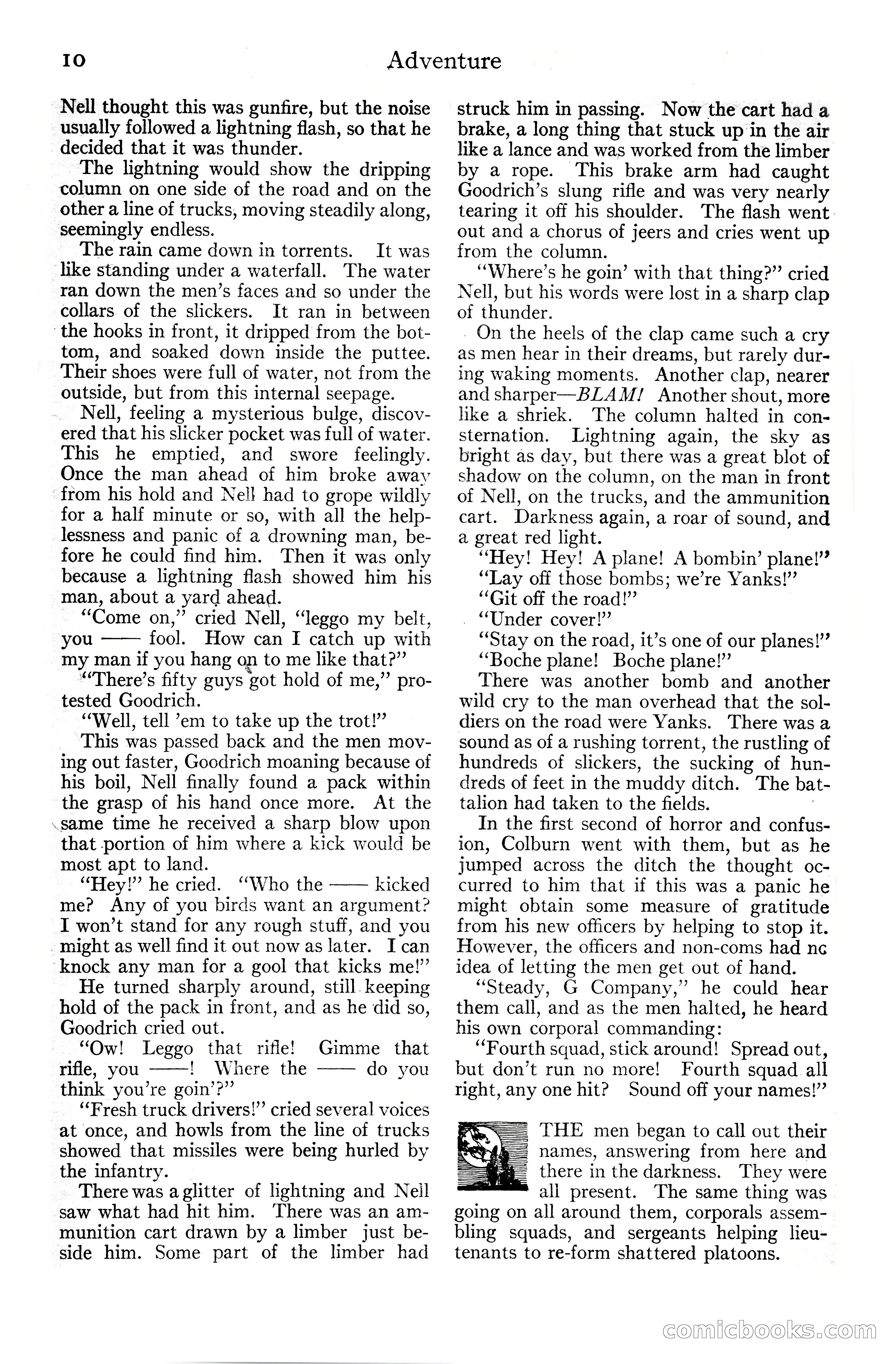 Adventure Magazine Cover, June 20, 1925 — page 28 of 212