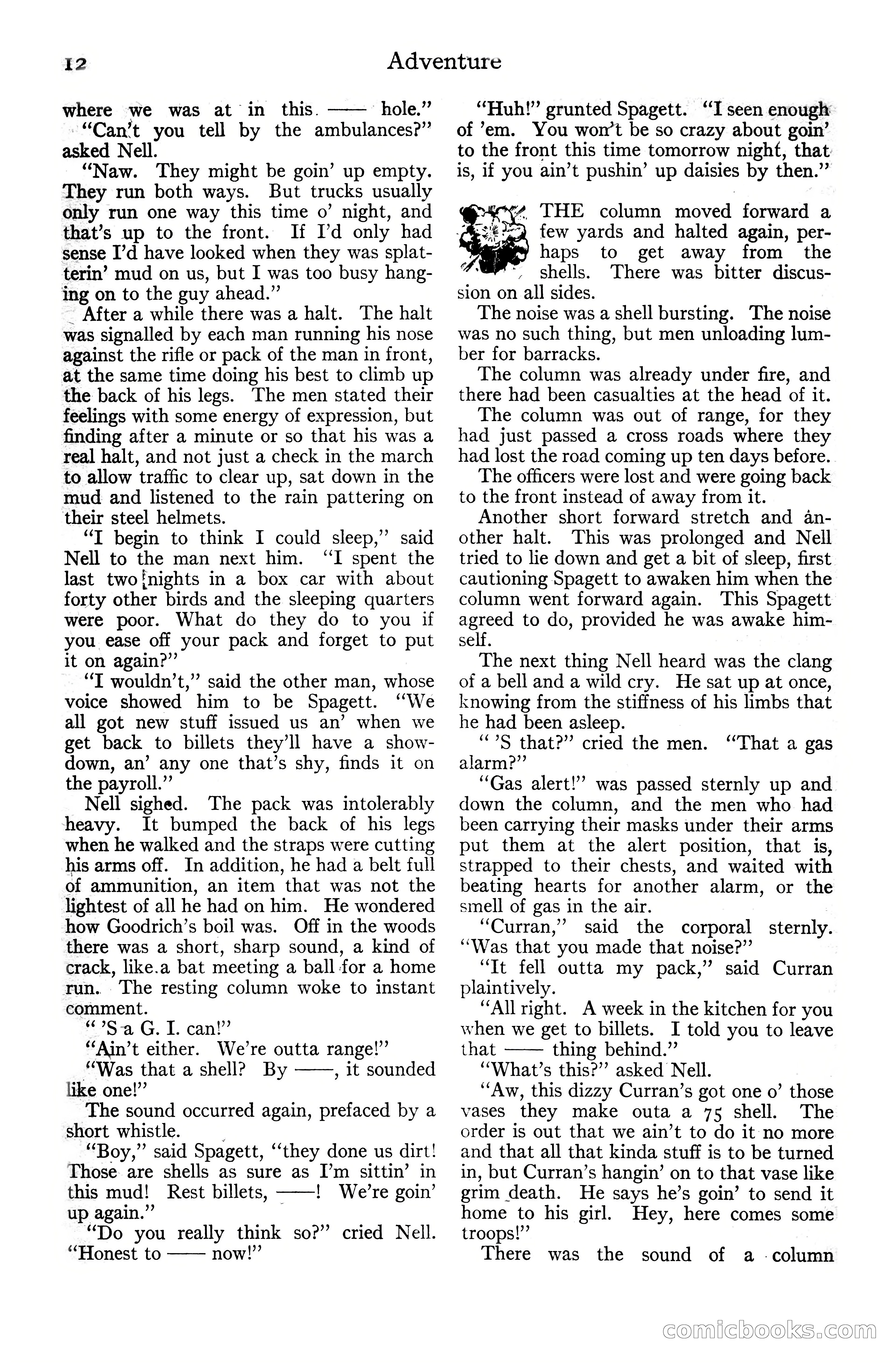 Adventure Magazine Cover, June 20, 1925 — page 30 of 212