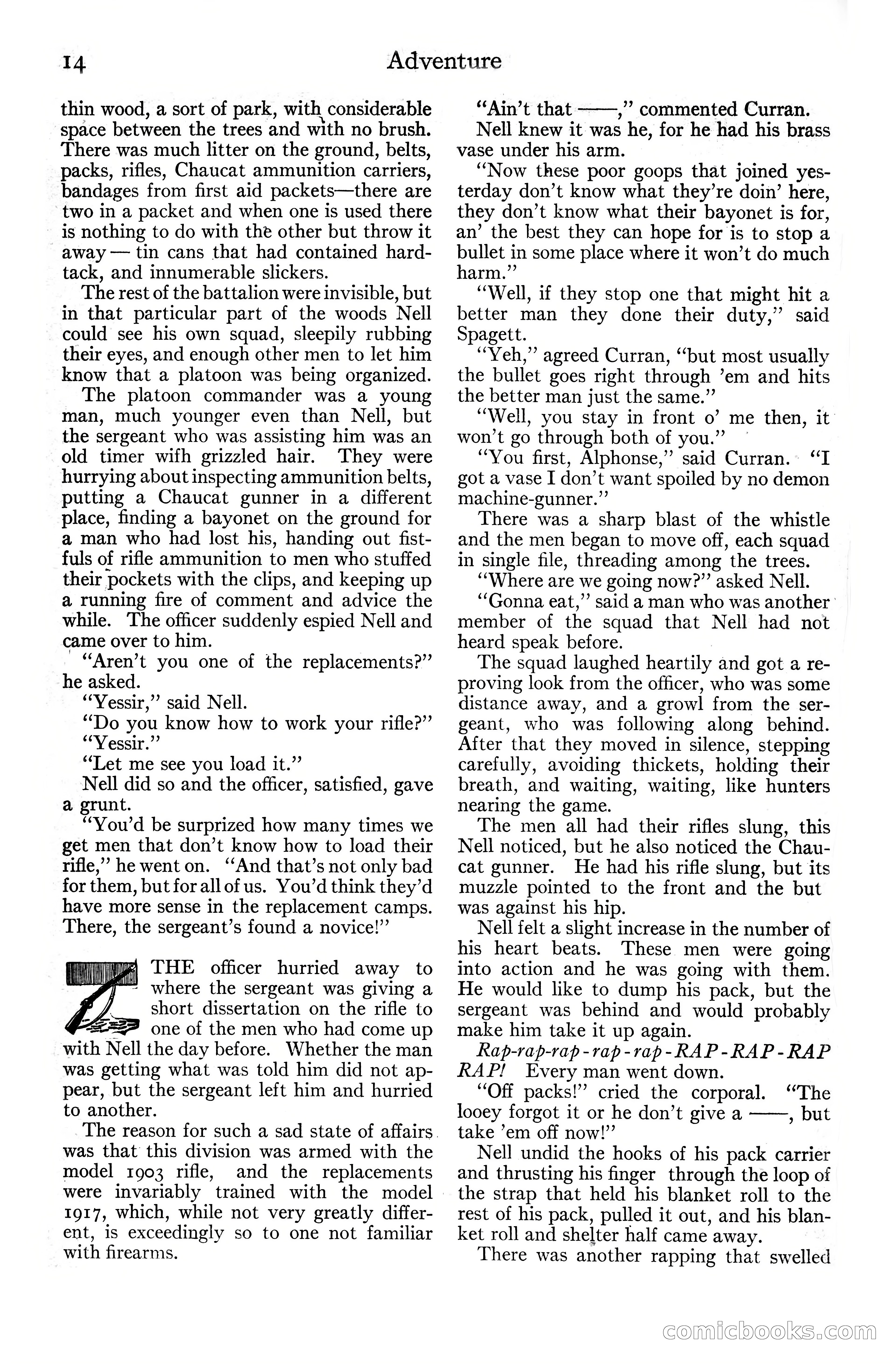 Adventure Magazine Cover, June 20, 1925 — page 32 of 212