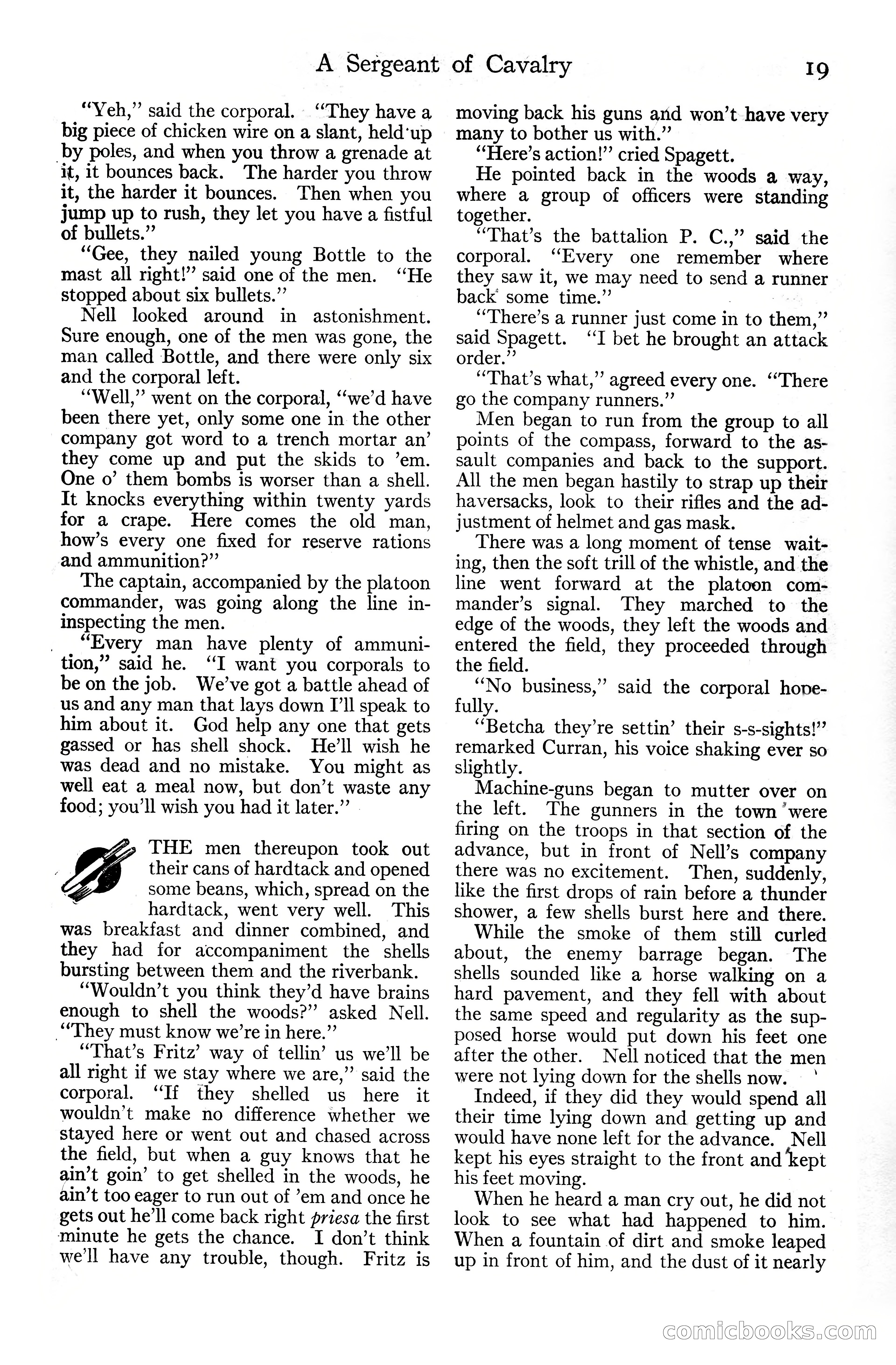 Adventure Magazine Cover, June 20, 1925 — page 37 of 212
