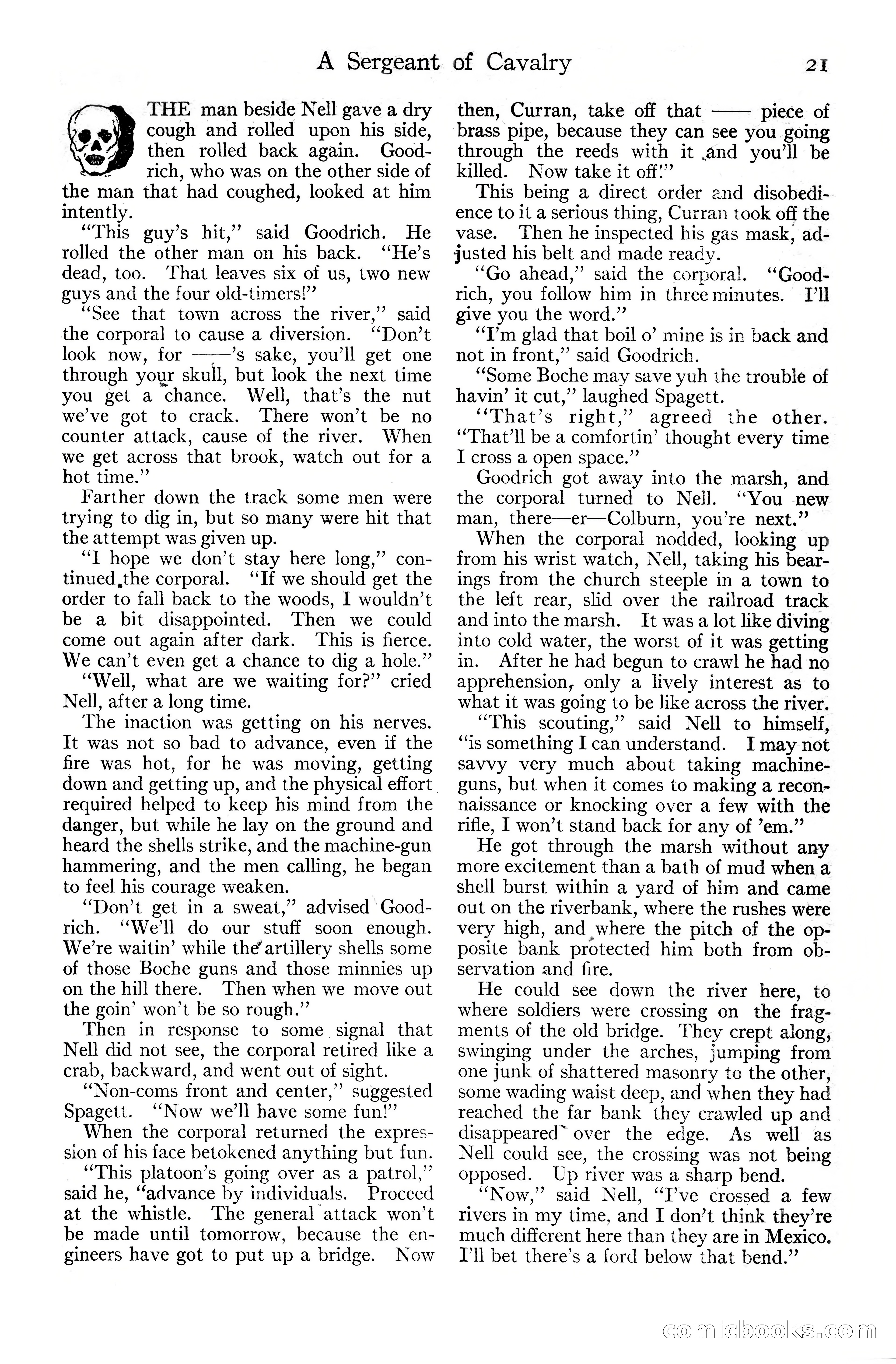 Adventure Magazine Cover, June 20, 1925 — page 39 of 212