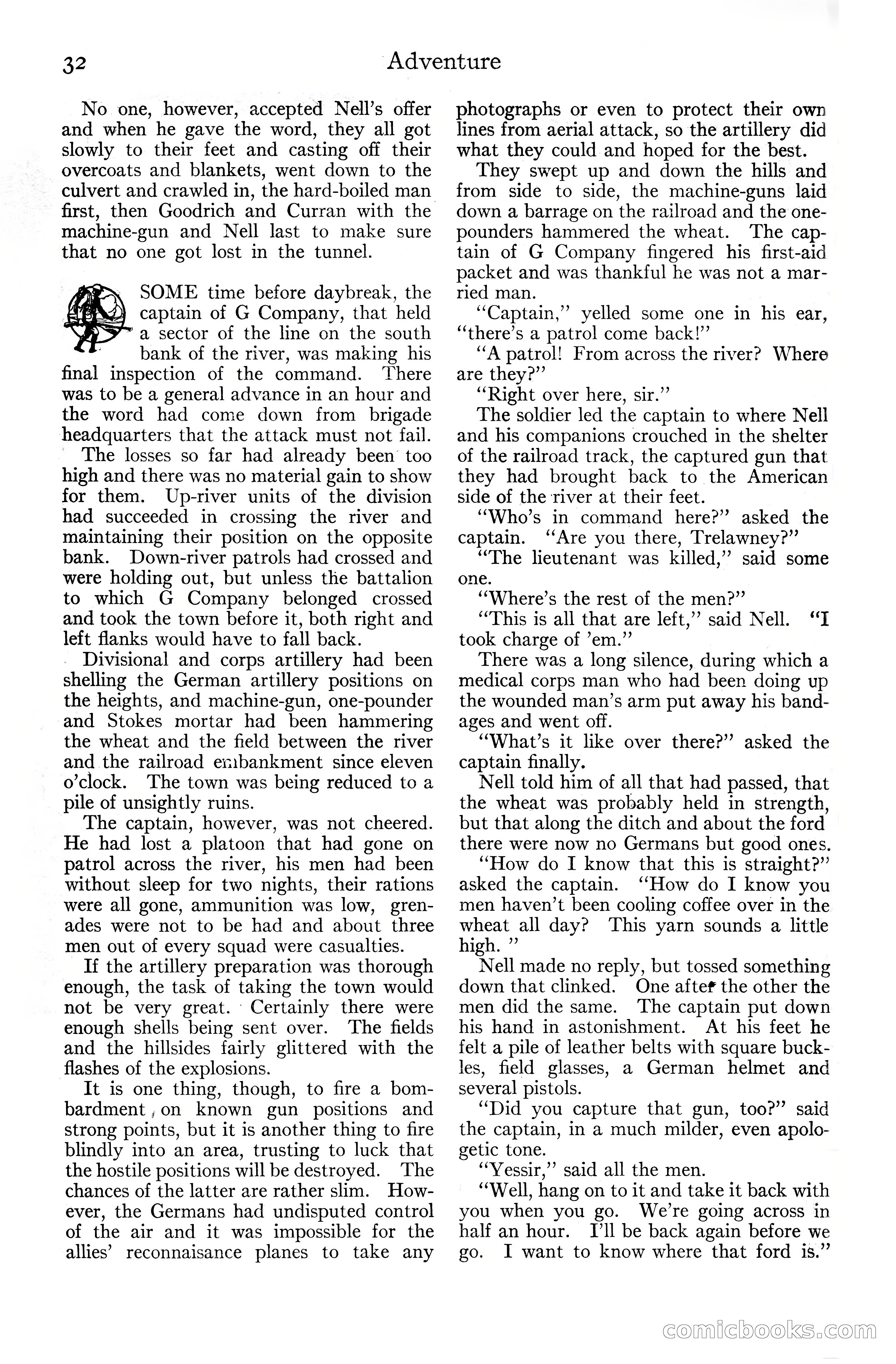 Adventure Magazine Cover, June 20, 1925 — page 50 of 212