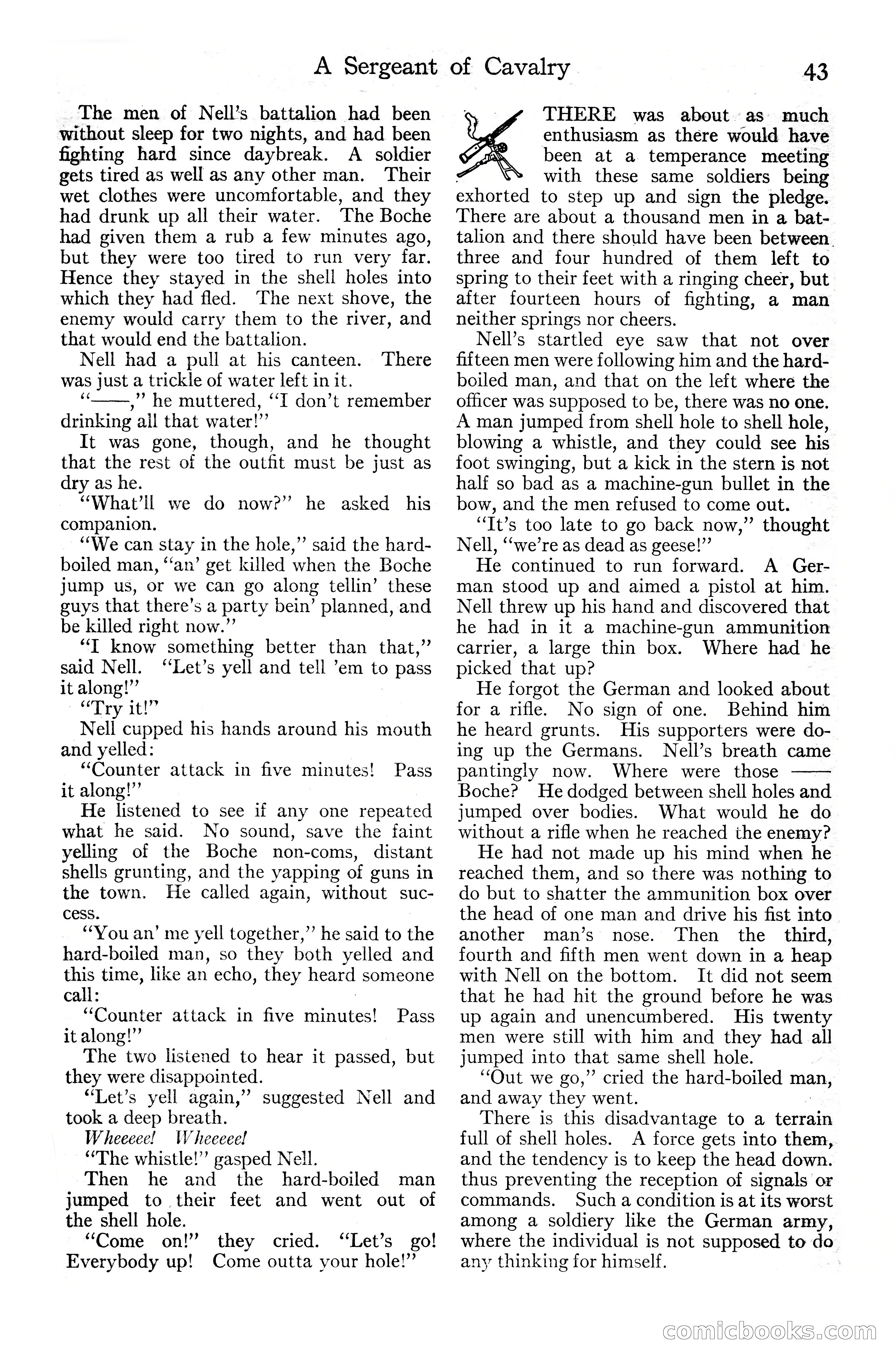 Adventure Magazine Cover, June 20, 1925 — page 61 of 212