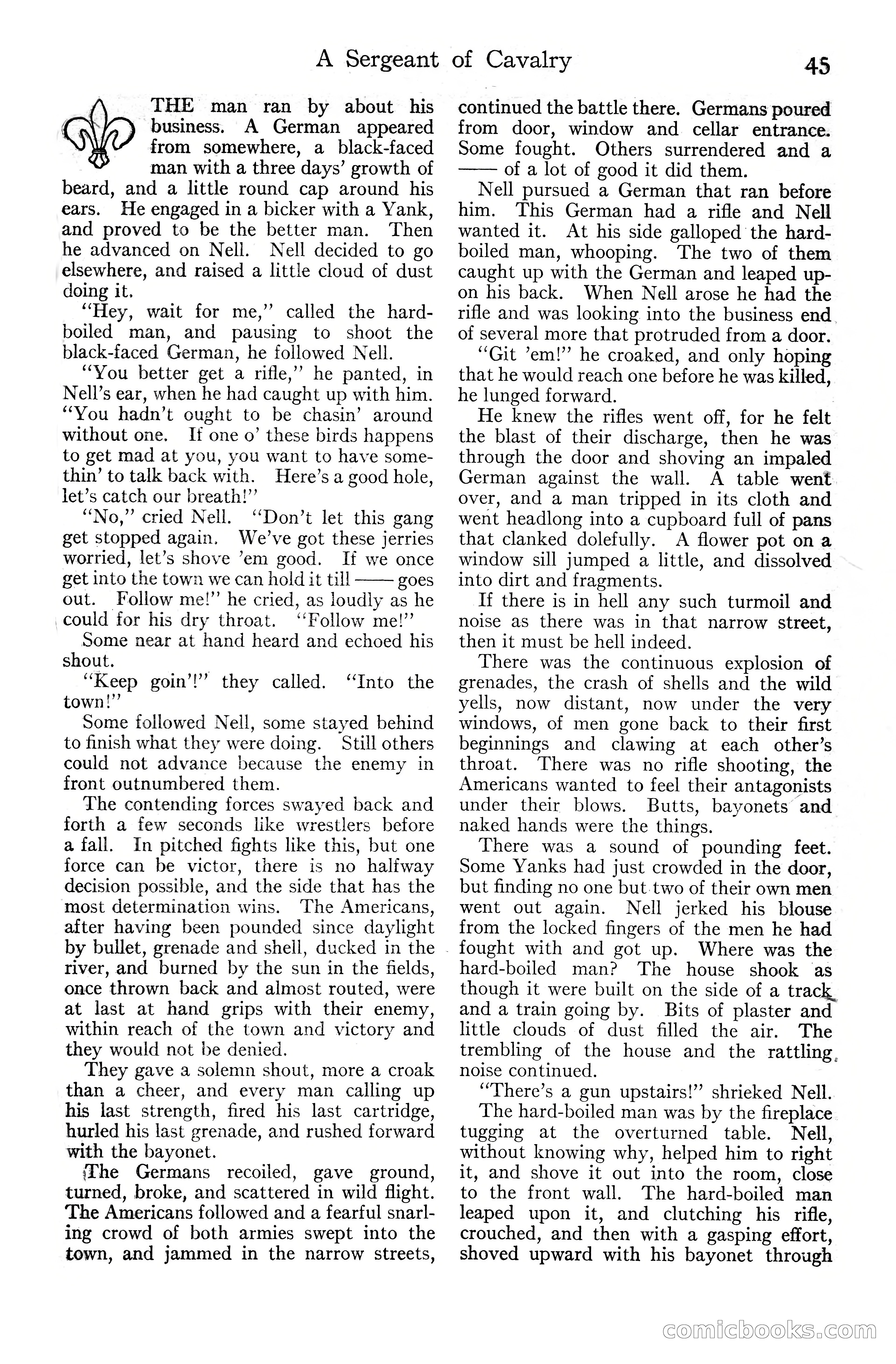 Adventure Magazine Cover, June 20, 1925 — page 63 of 212