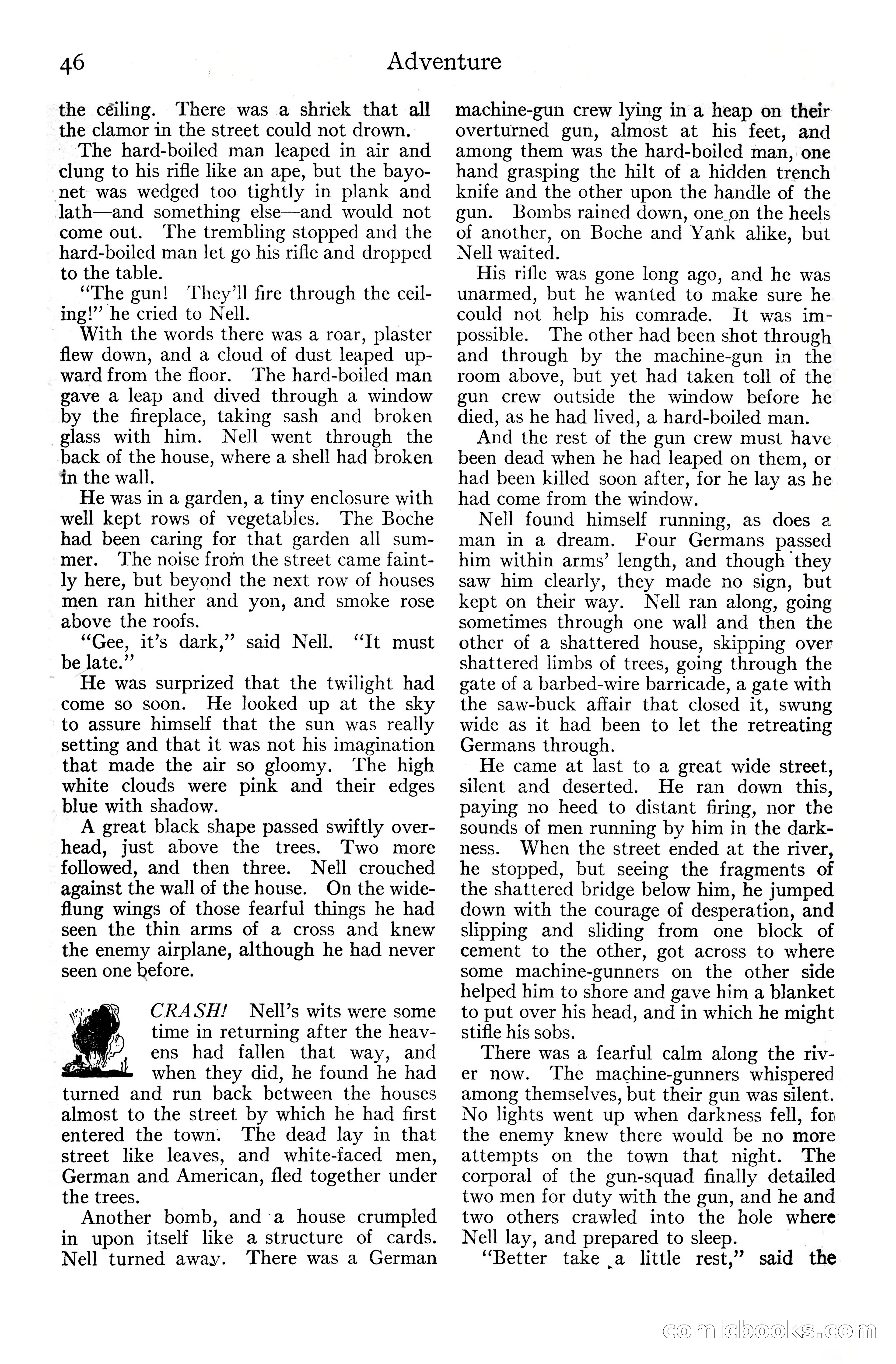 Adventure Magazine Cover, June 20, 1925 — page 64 of 212