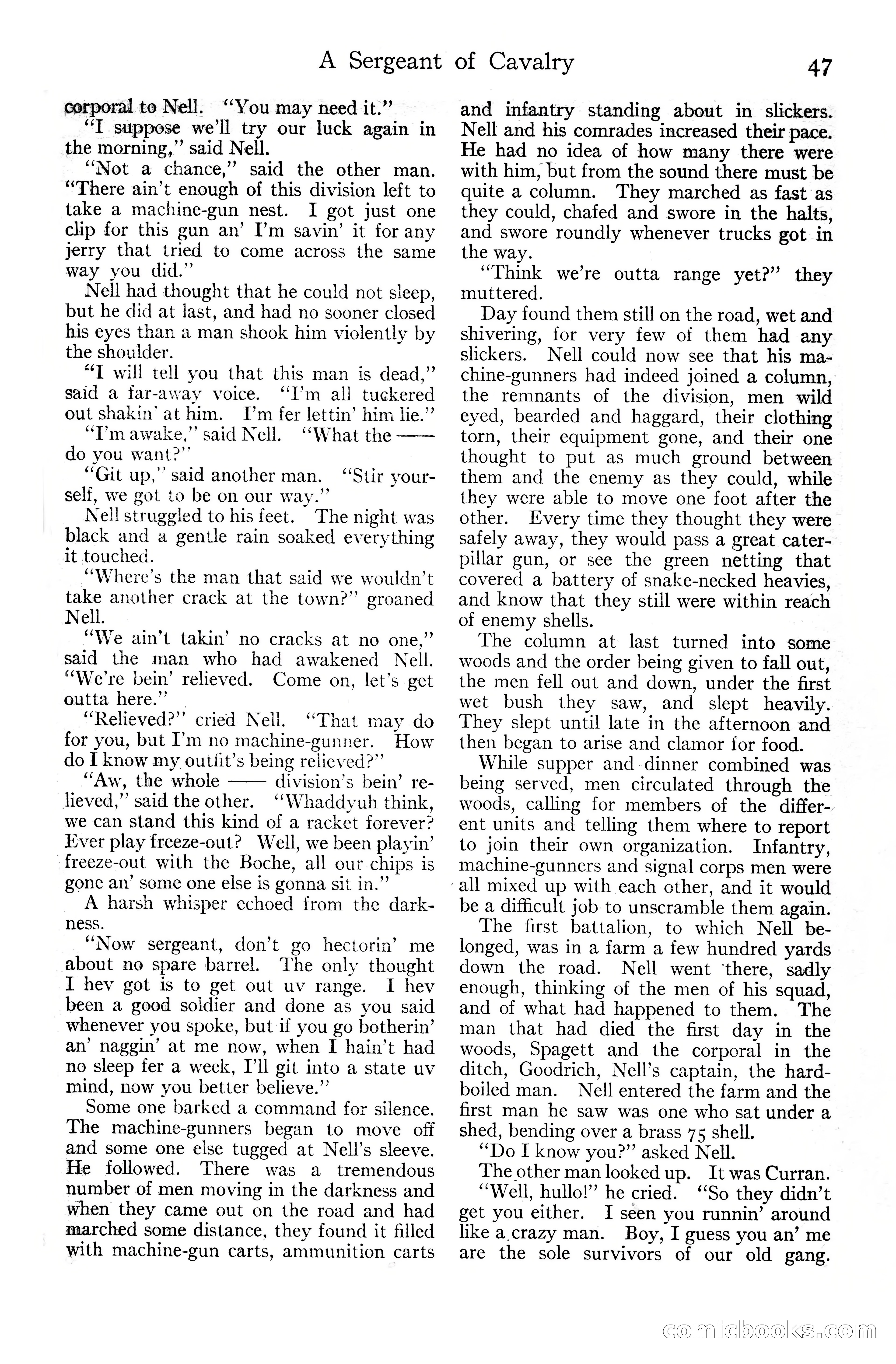 Adventure Magazine Cover, June 20, 1925 — page 65 of 212
