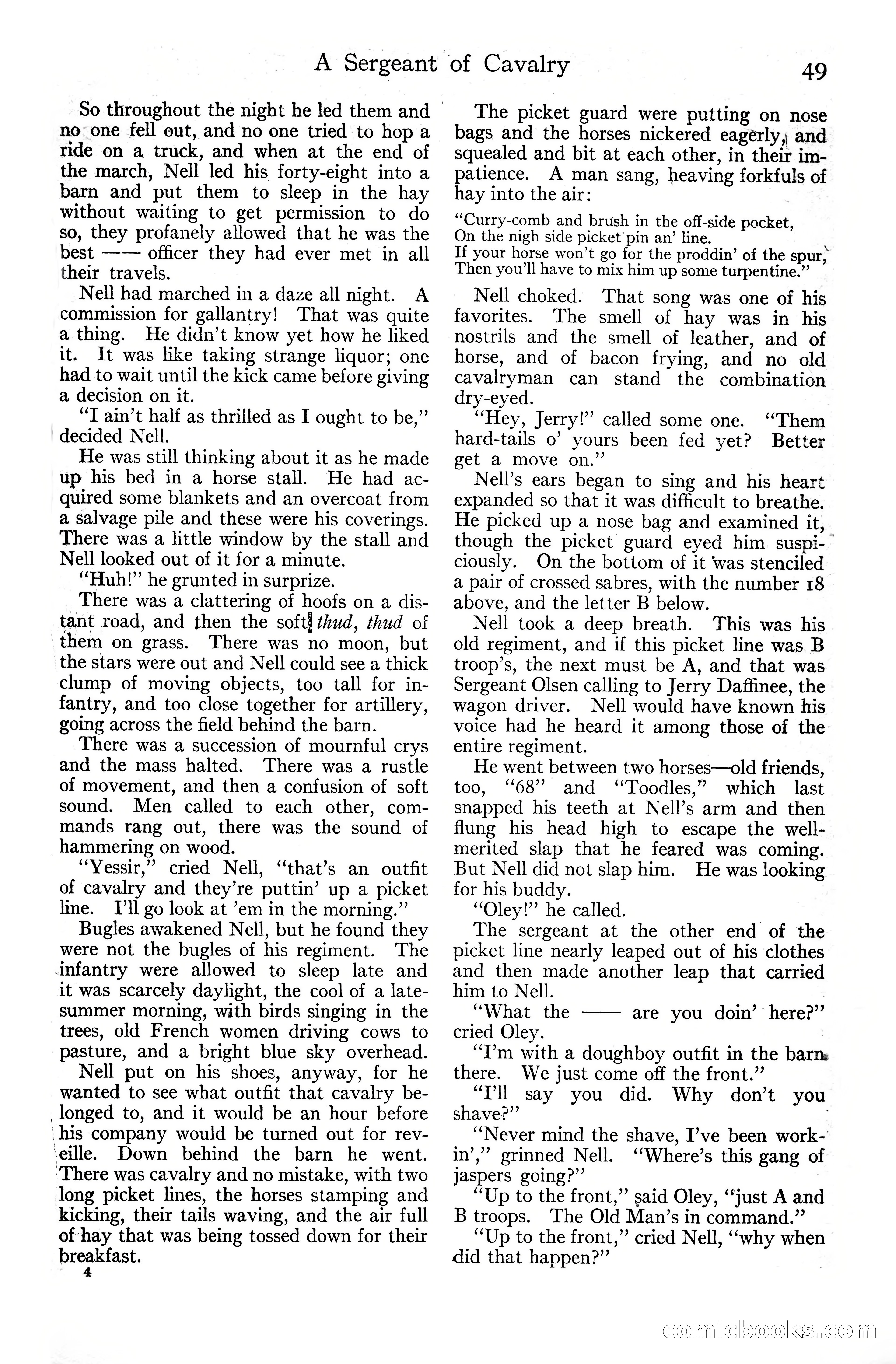 Adventure Magazine Cover, June 20, 1925 — page 67 of 212