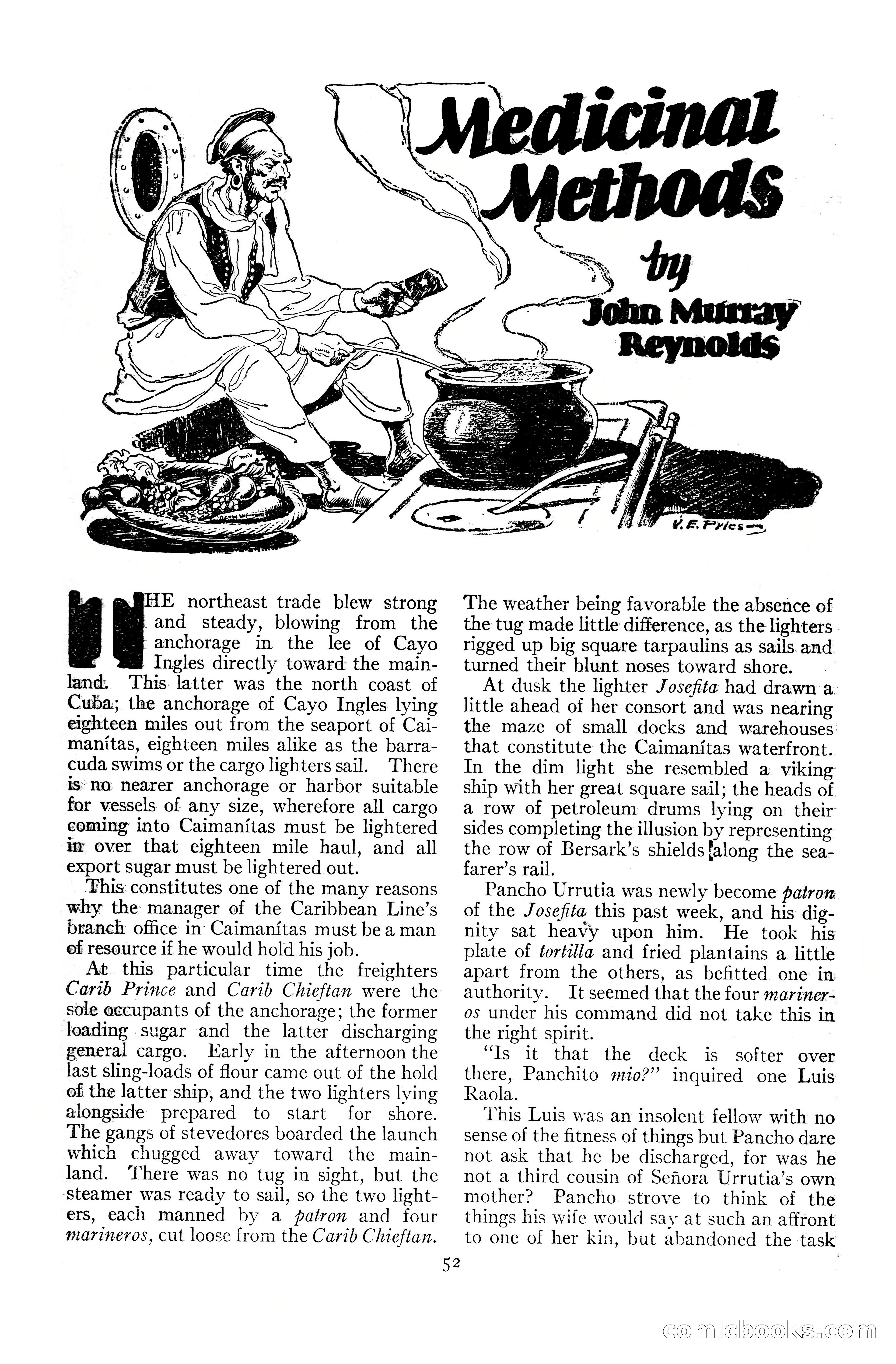 Adventure Magazine Cover, June 20, 1925 — page 70 of 212