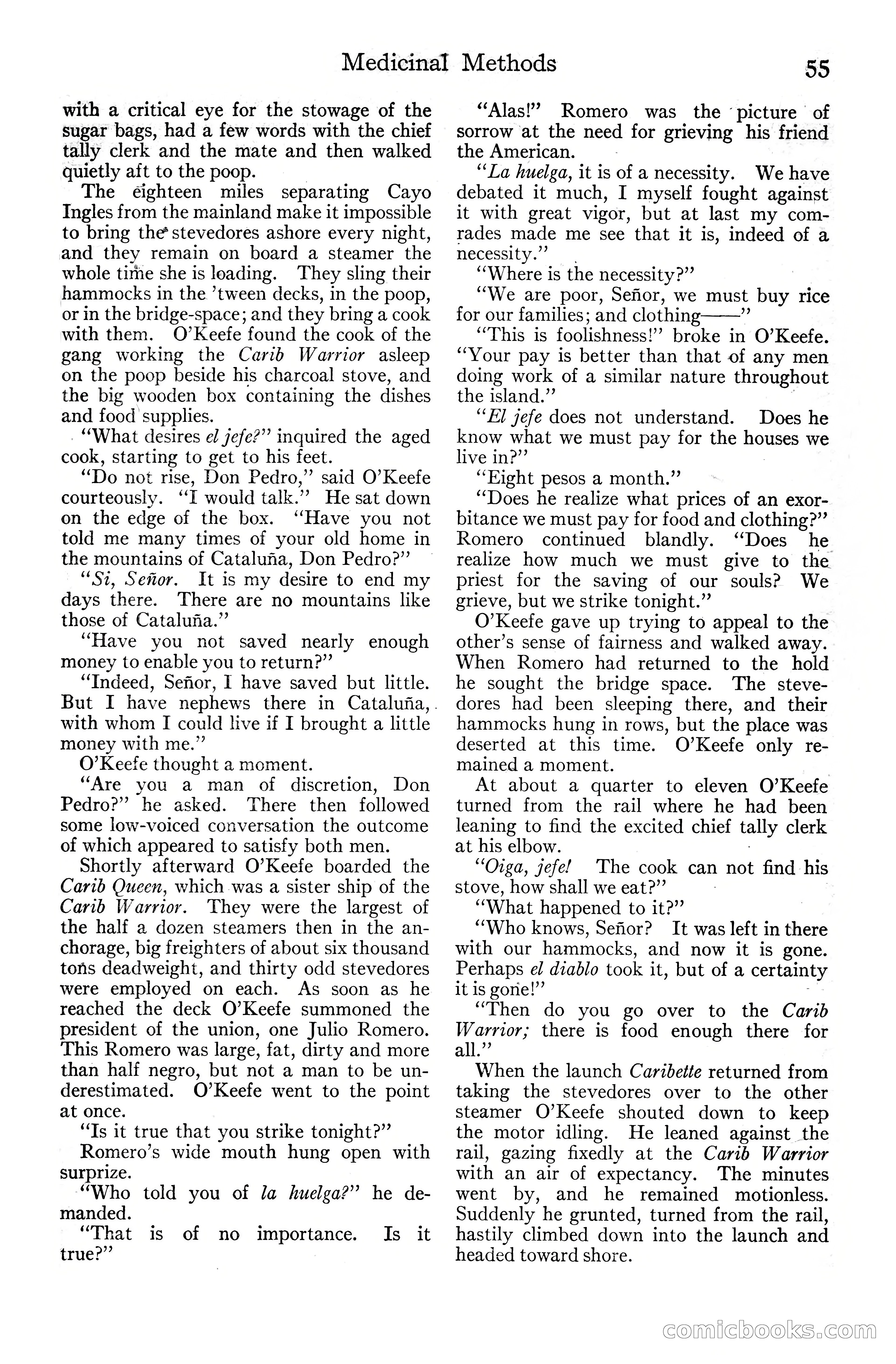 Adventure Magazine Cover, June 20, 1925 — page 73 of 212
