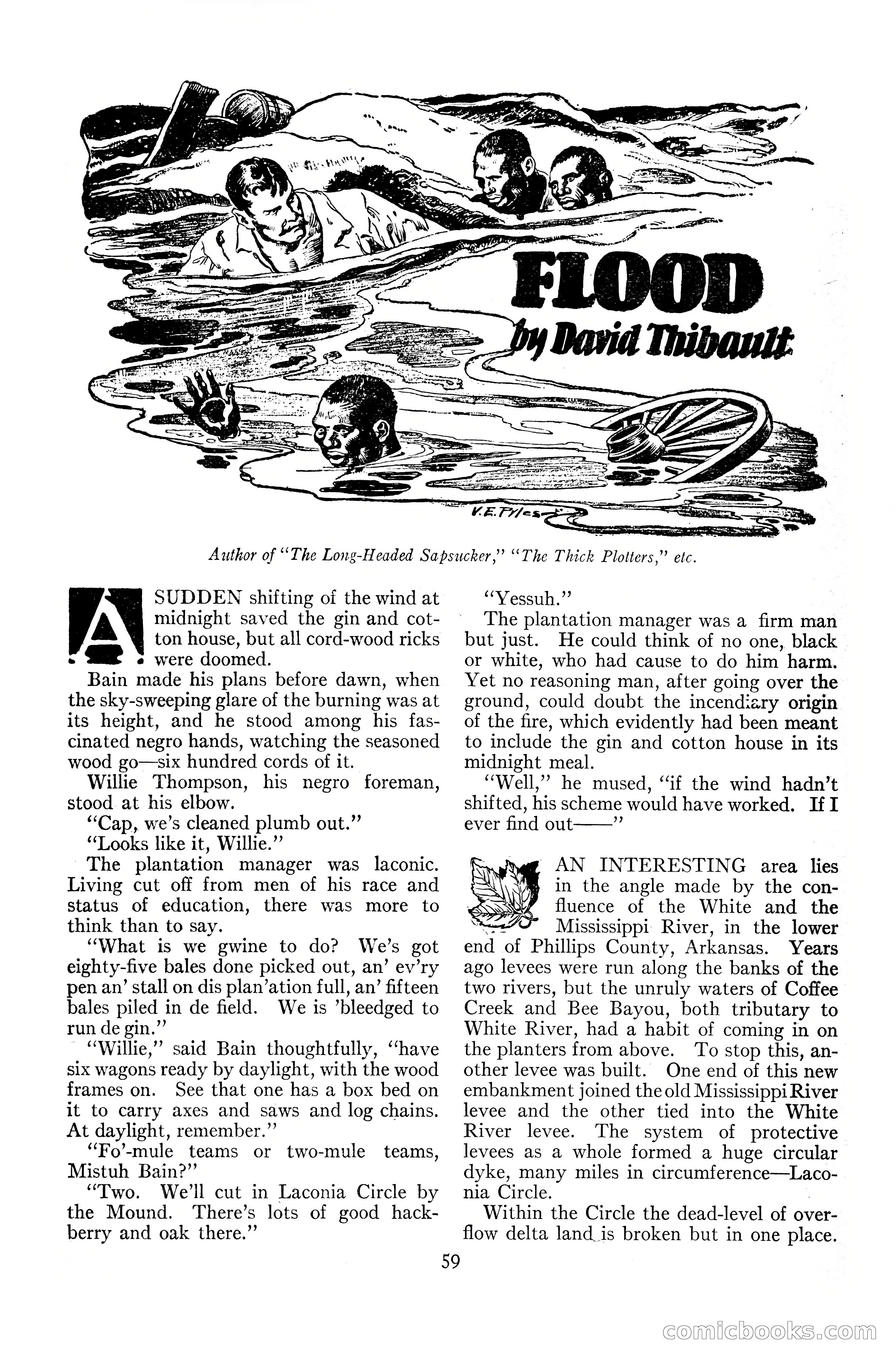Adventure Magazine Cover, June 20, 1925 — page 77 of 212