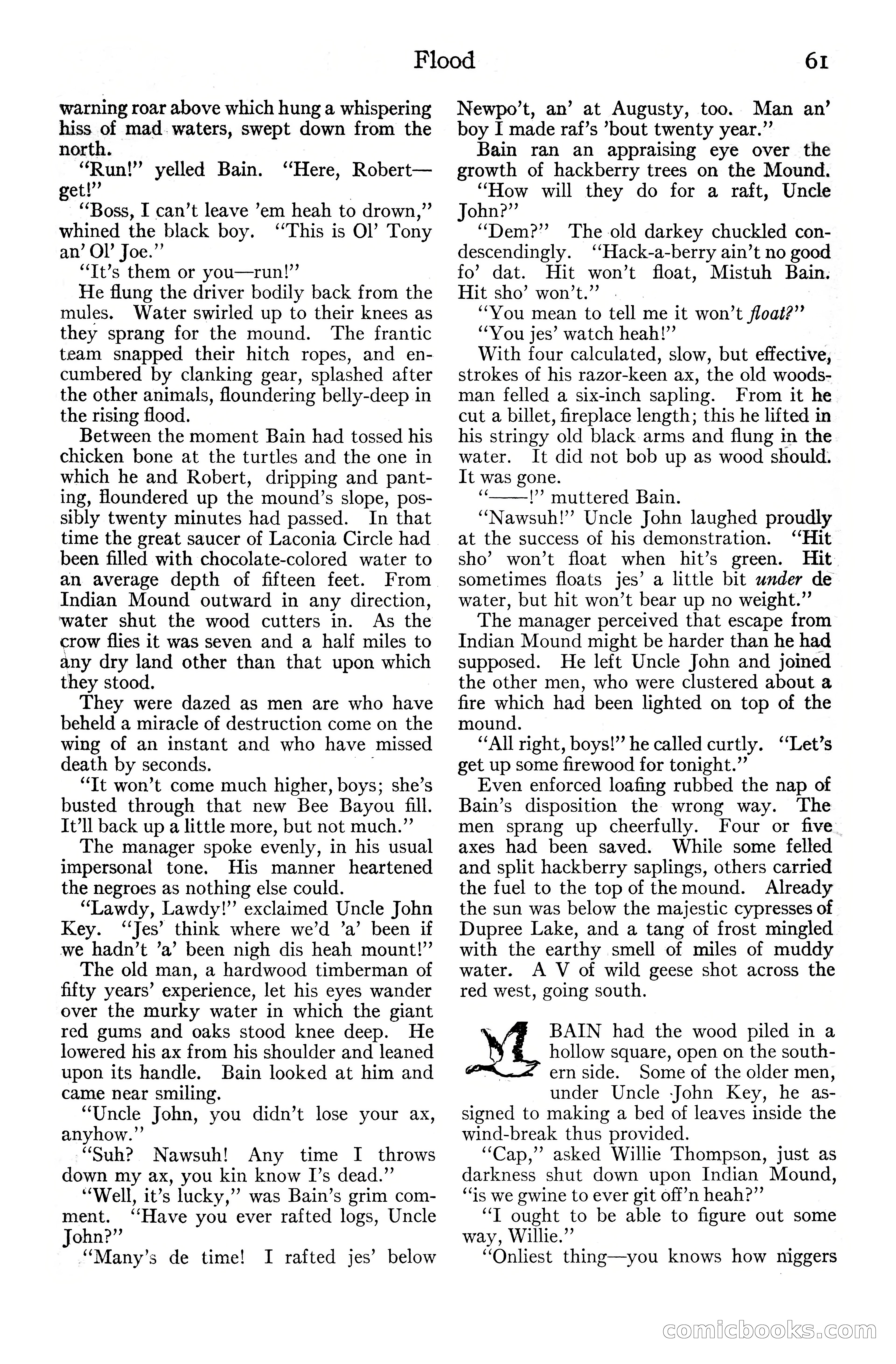 Adventure Magazine Cover, June 20, 1925 — page 79 of 212