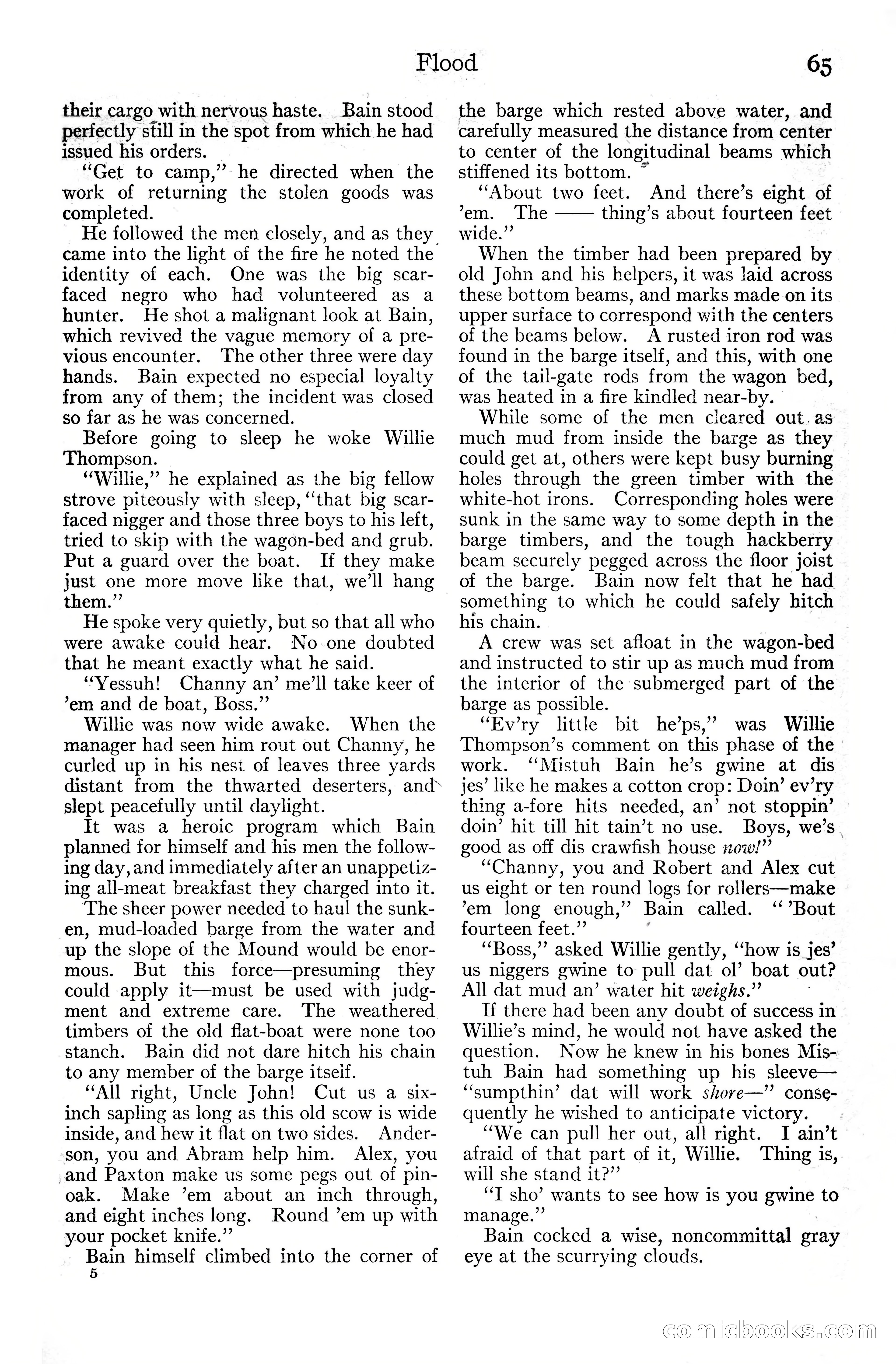 Adventure Magazine Cover, June 20, 1925 — page 83 of 212