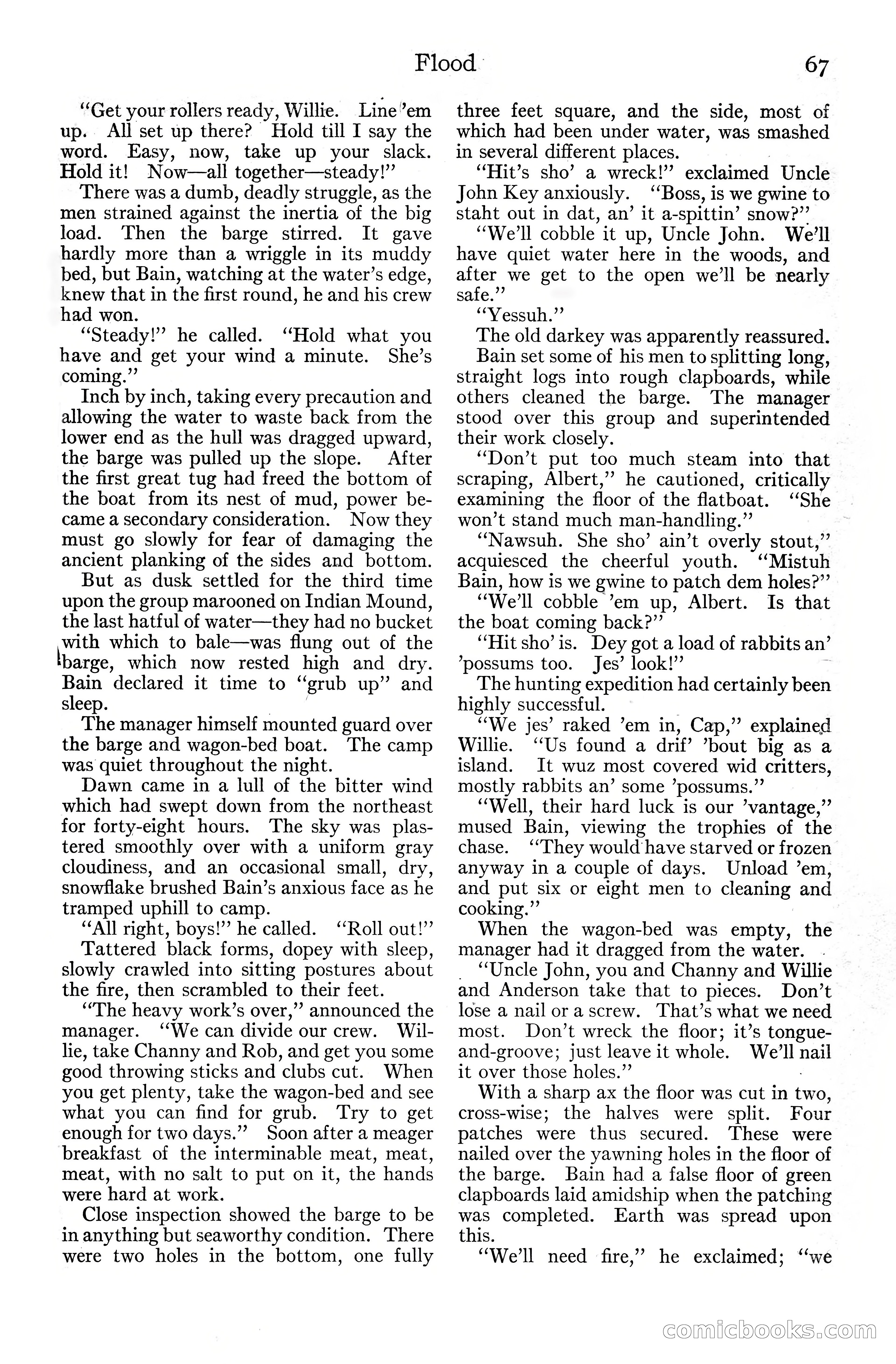 Adventure Magazine Cover, June 20, 1925 — page 85 of 212