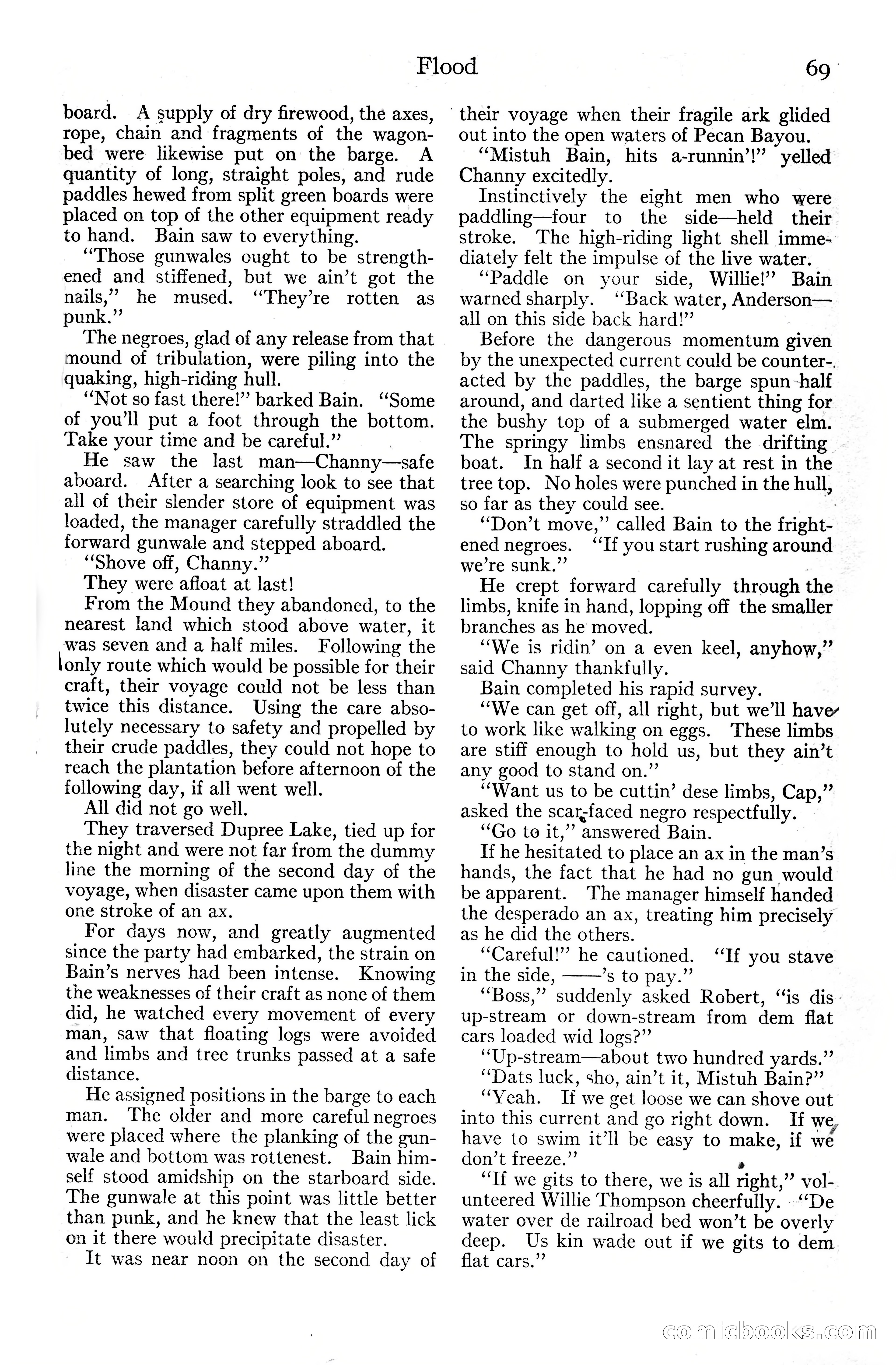 Adventure Magazine Cover, June 20, 1925 — page 87 of 212
