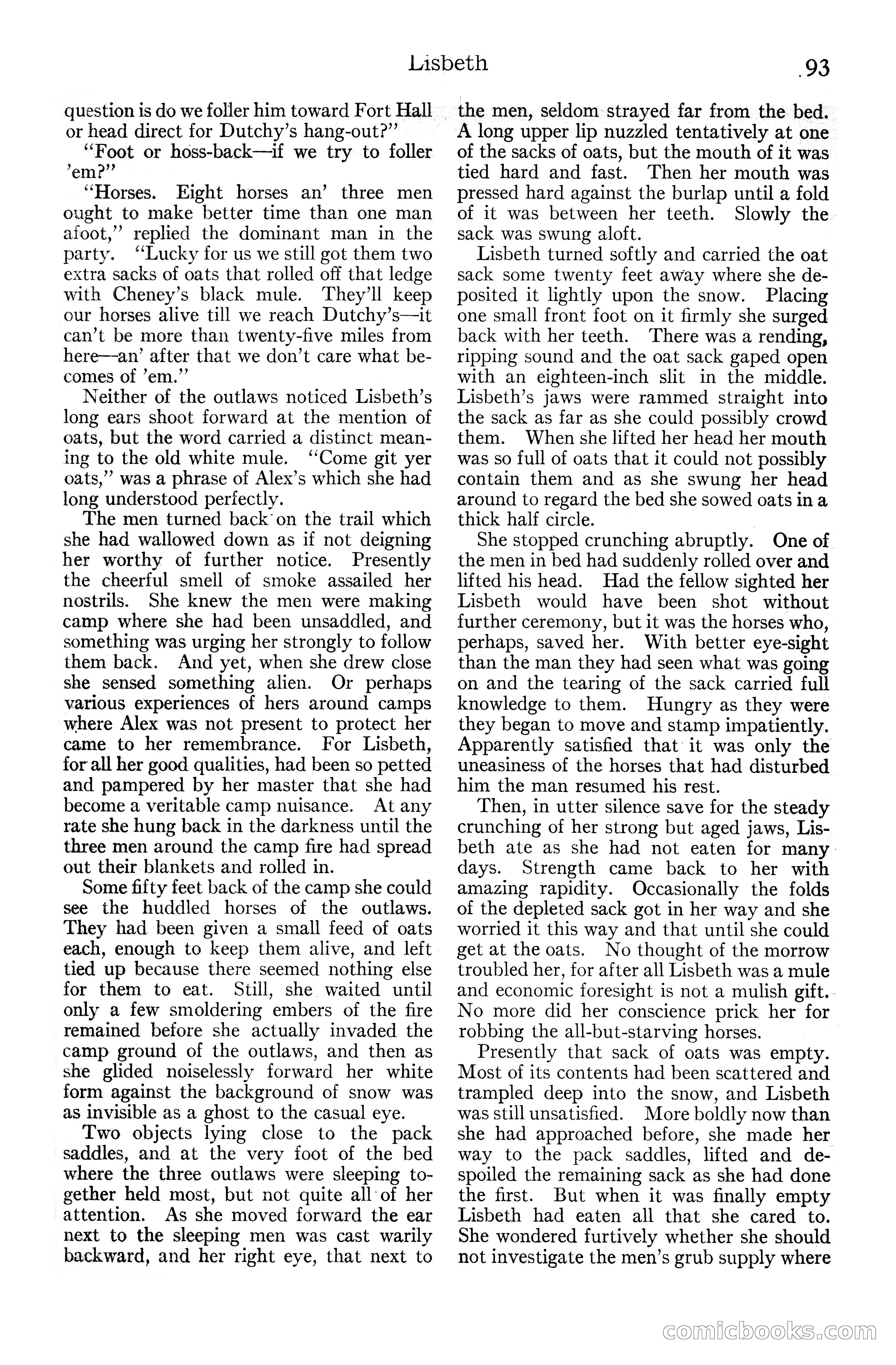 Adventure Magazine Cover, June 20, 1925 — page 111 of 212