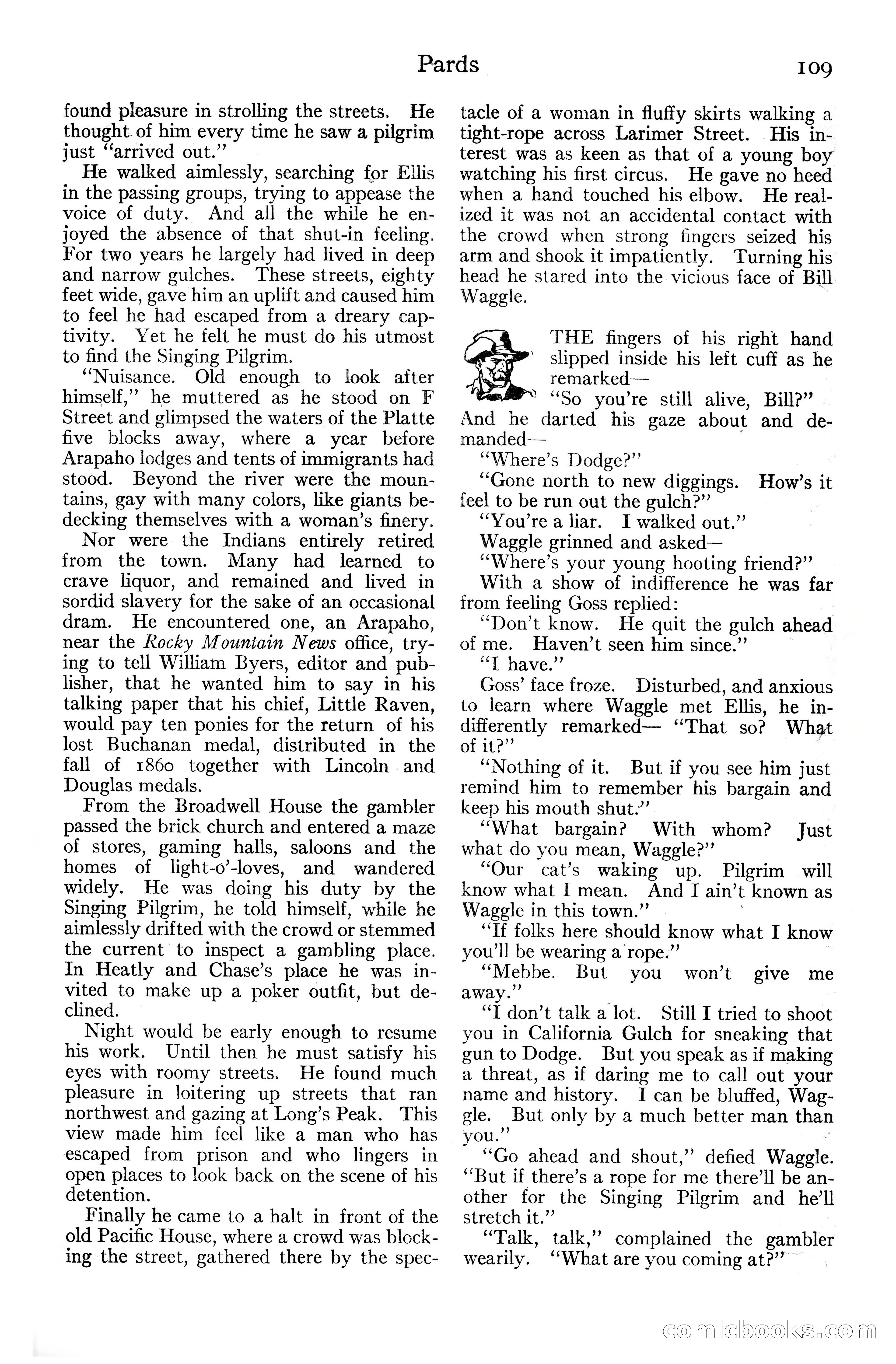 Adventure Magazine Cover, June 20, 1925 — page 127 of 212