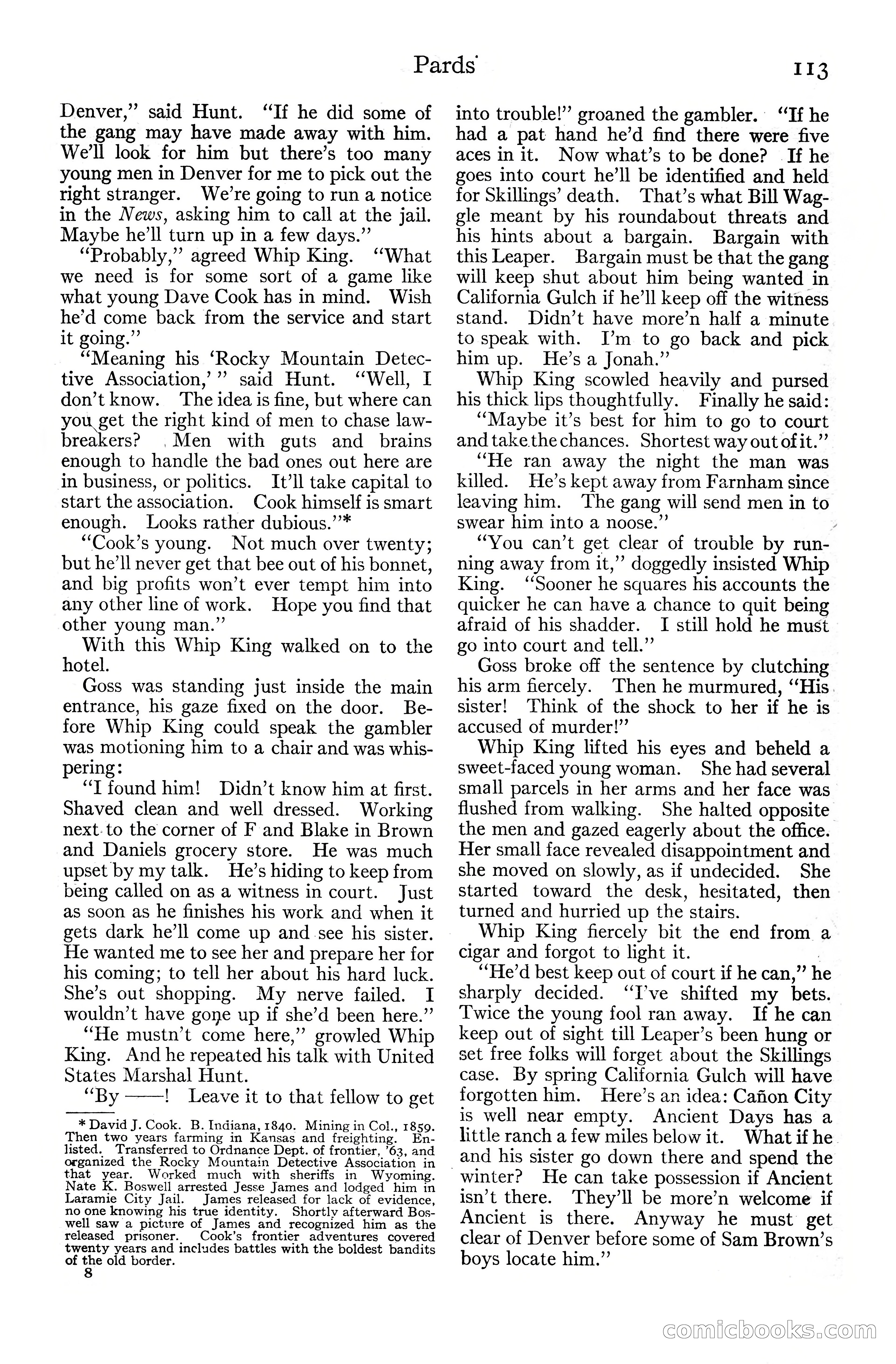 Adventure Magazine Cover, June 20, 1925 — page 131 of 212