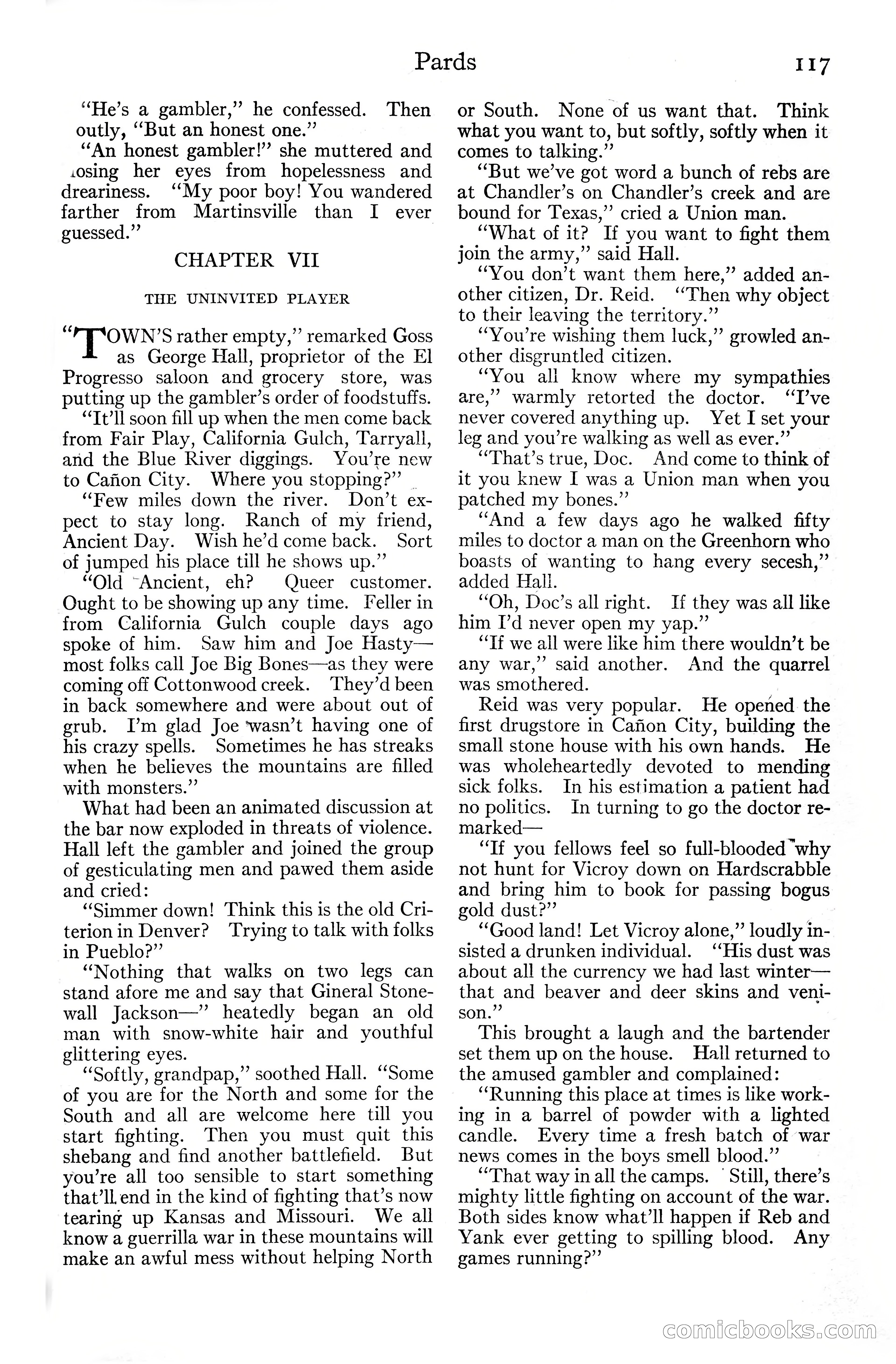 Adventure Magazine Cover, June 20, 1925 — page 135 of 212