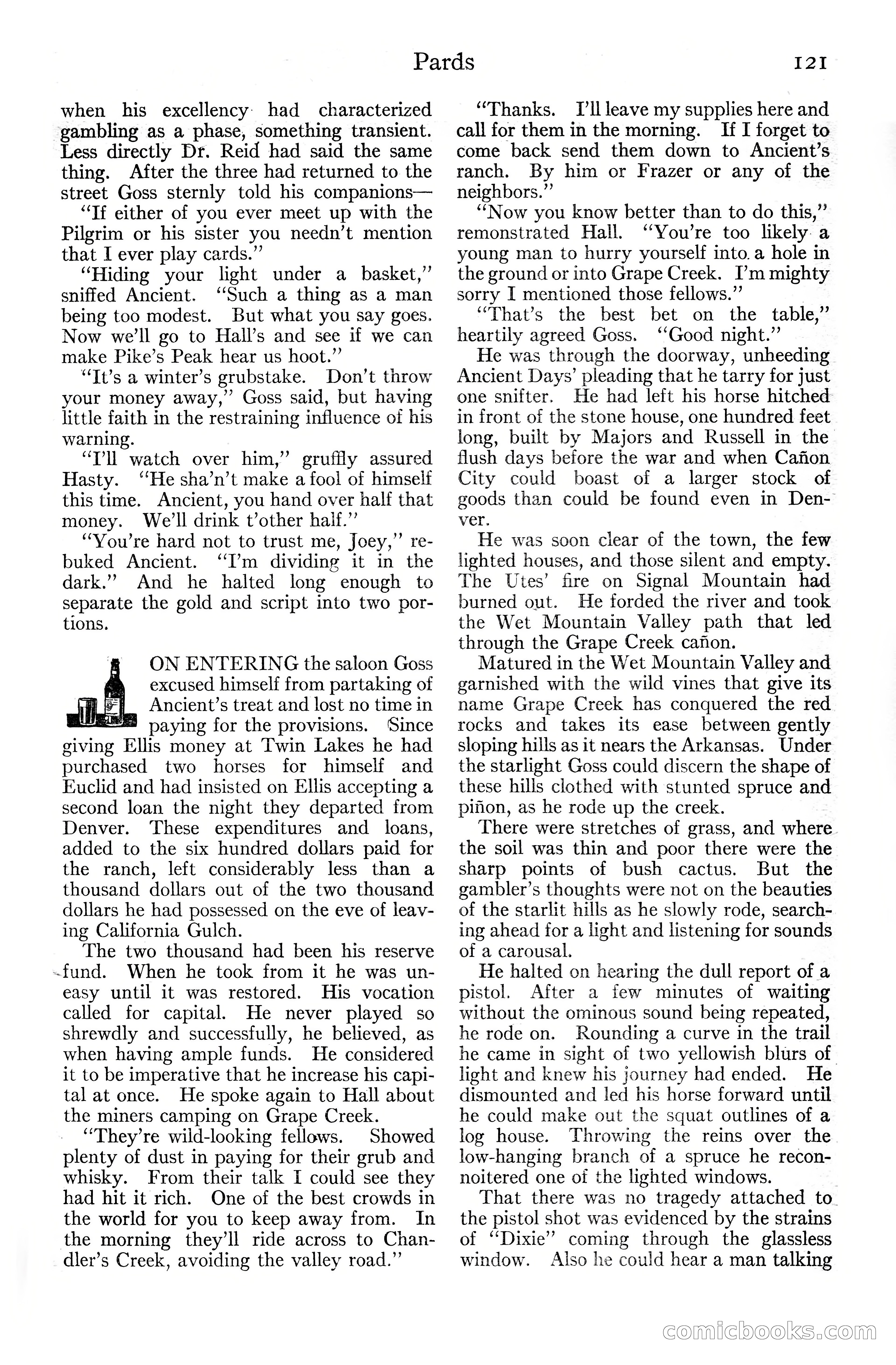 Adventure Magazine Cover, June 20, 1925 — page 139 of 212
