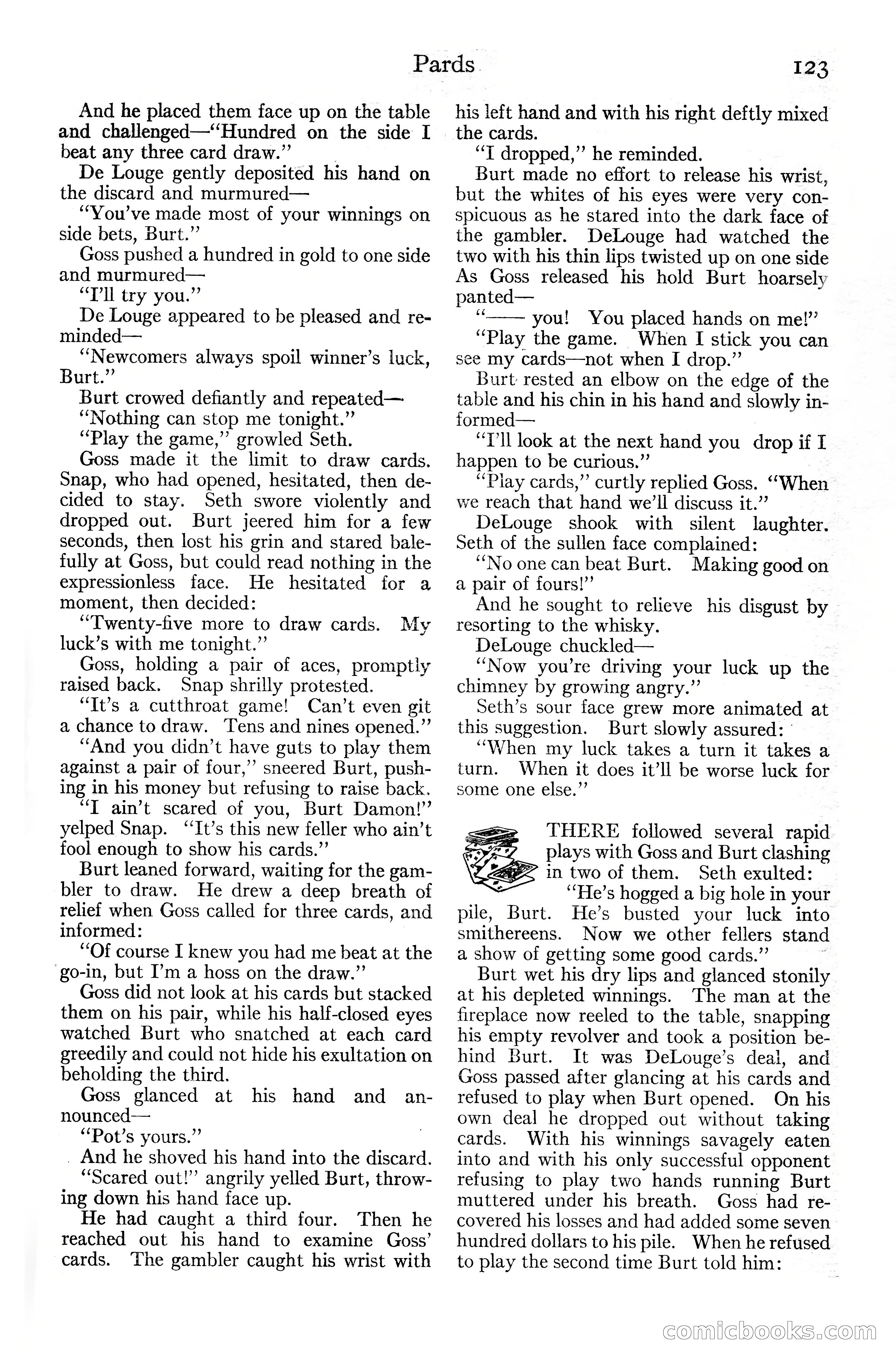 Adventure Magazine Cover, June 20, 1925 — page 141 of 212