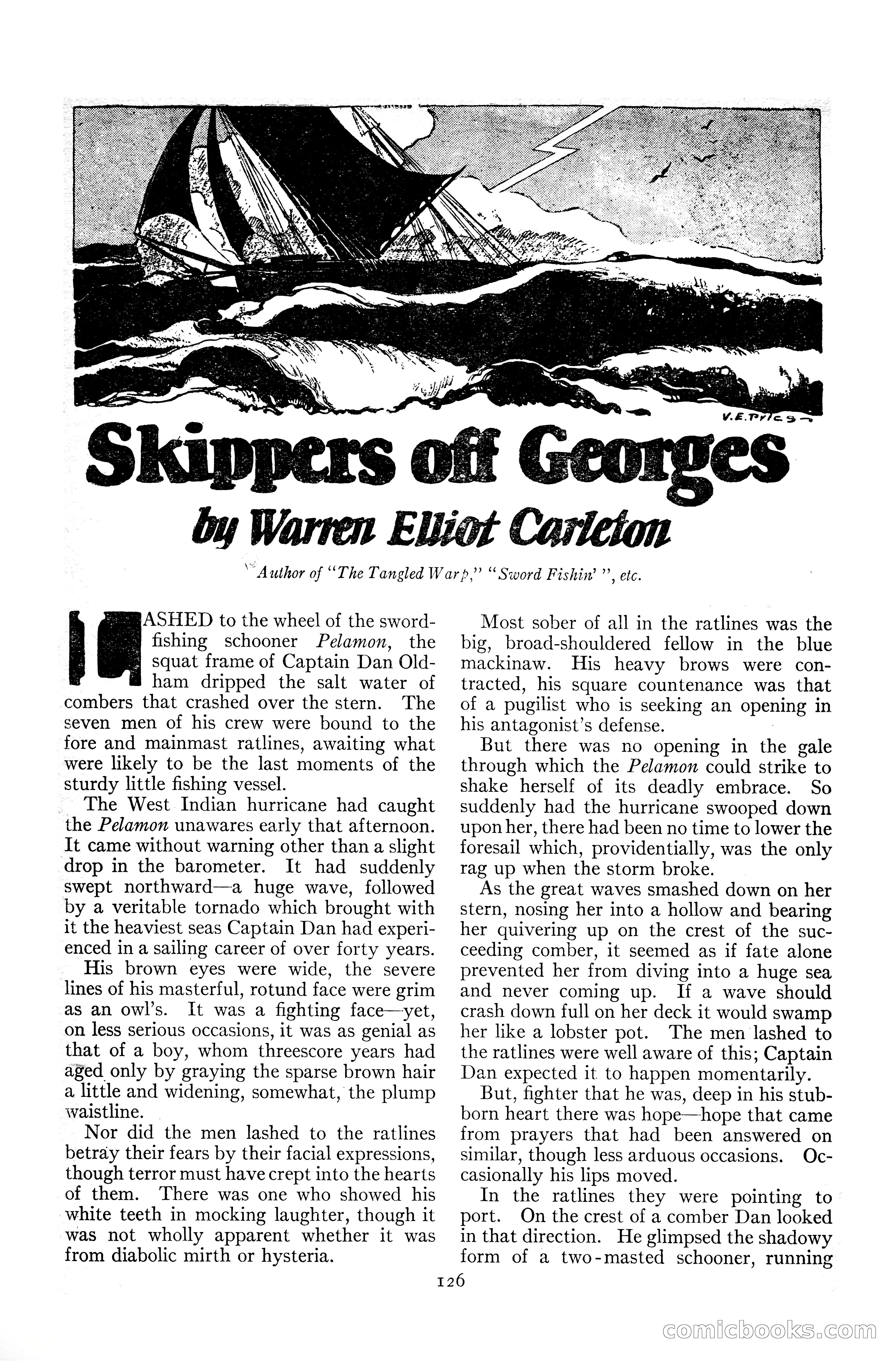 Adventure Magazine Cover, June 20, 1925 — page 144 of 212