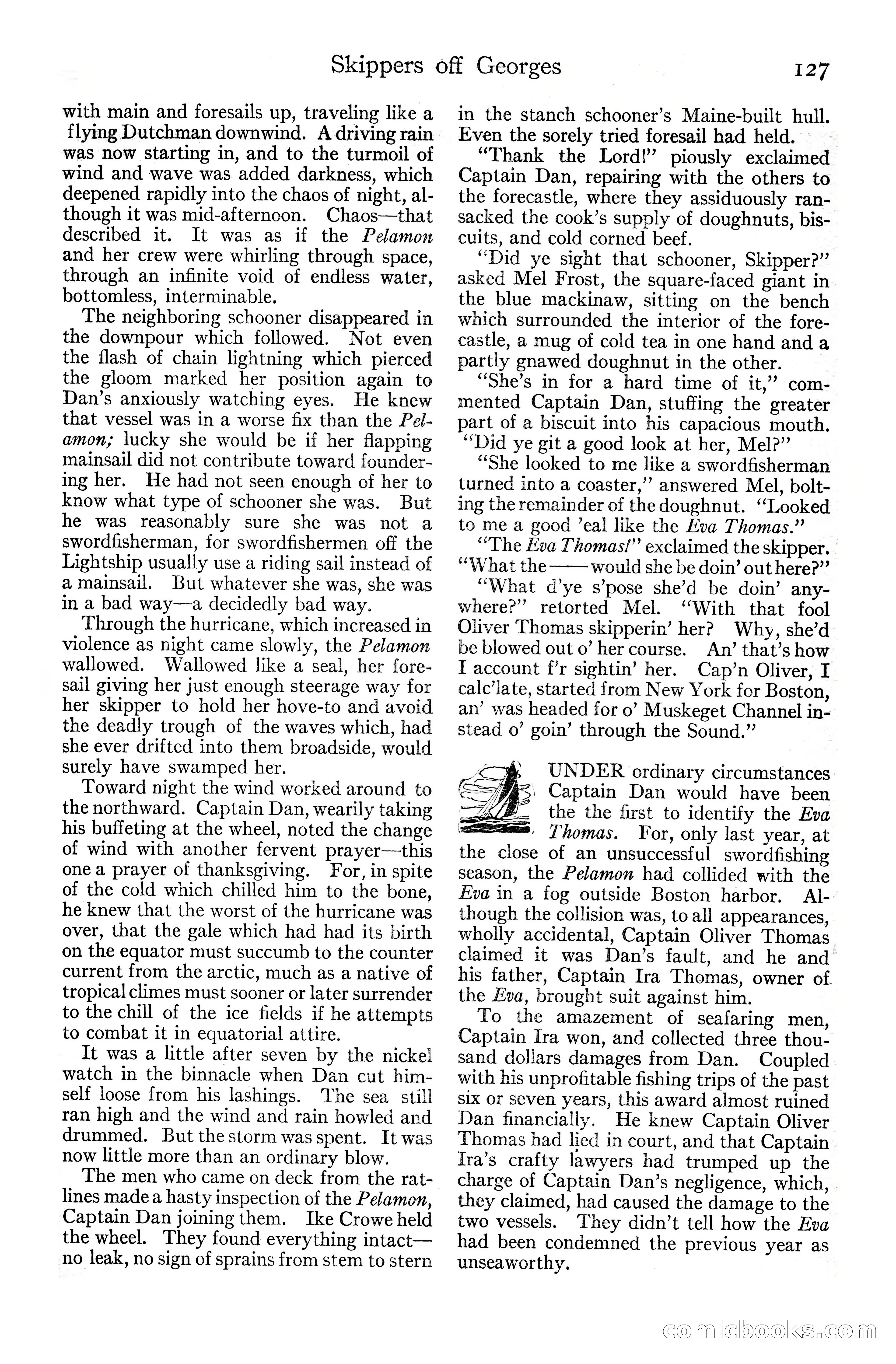 Adventure Magazine Cover, June 20, 1925 — page 145 of 212