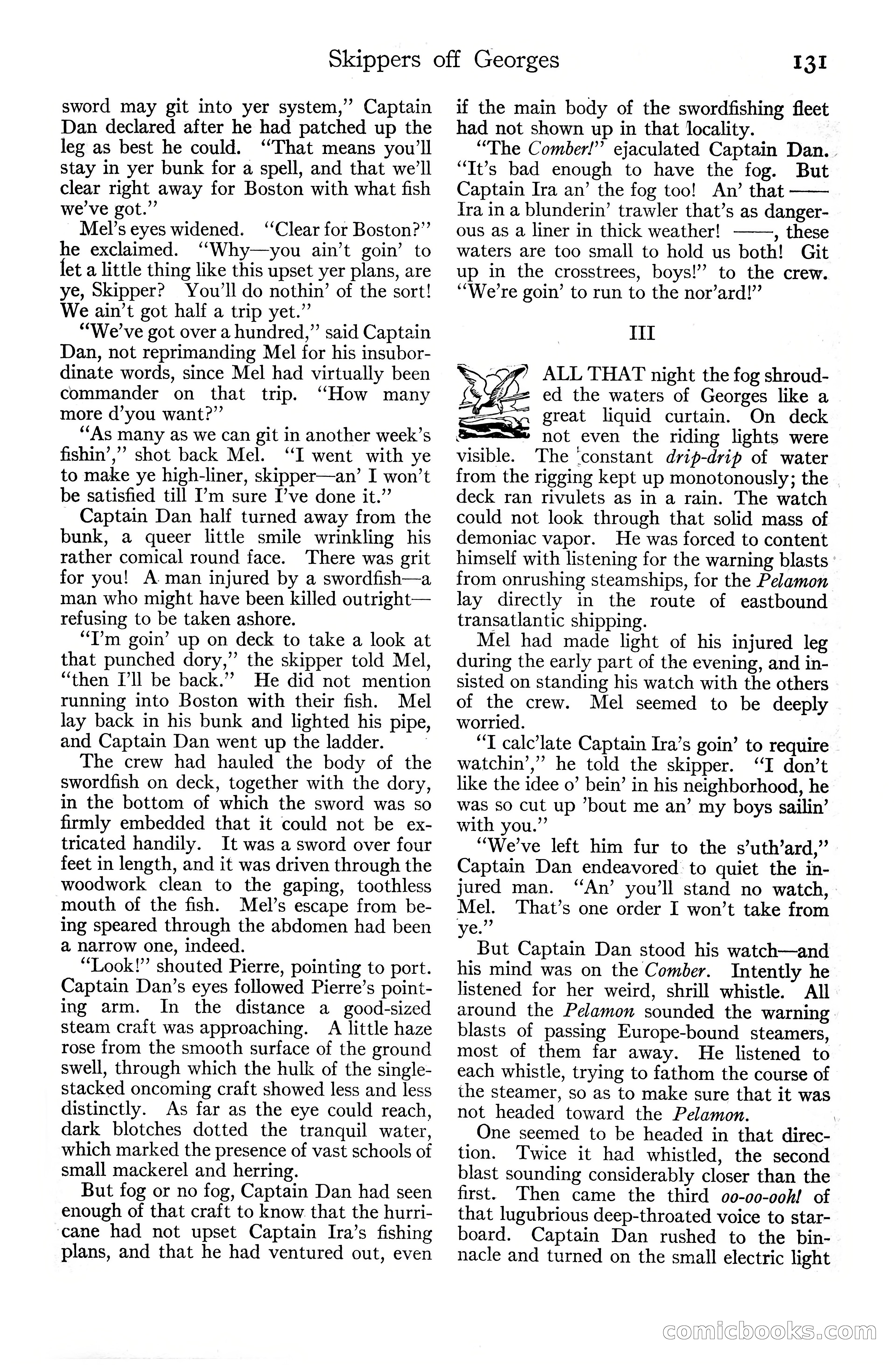 Adventure Magazine Cover, June 20, 1925 — page 149 of 212