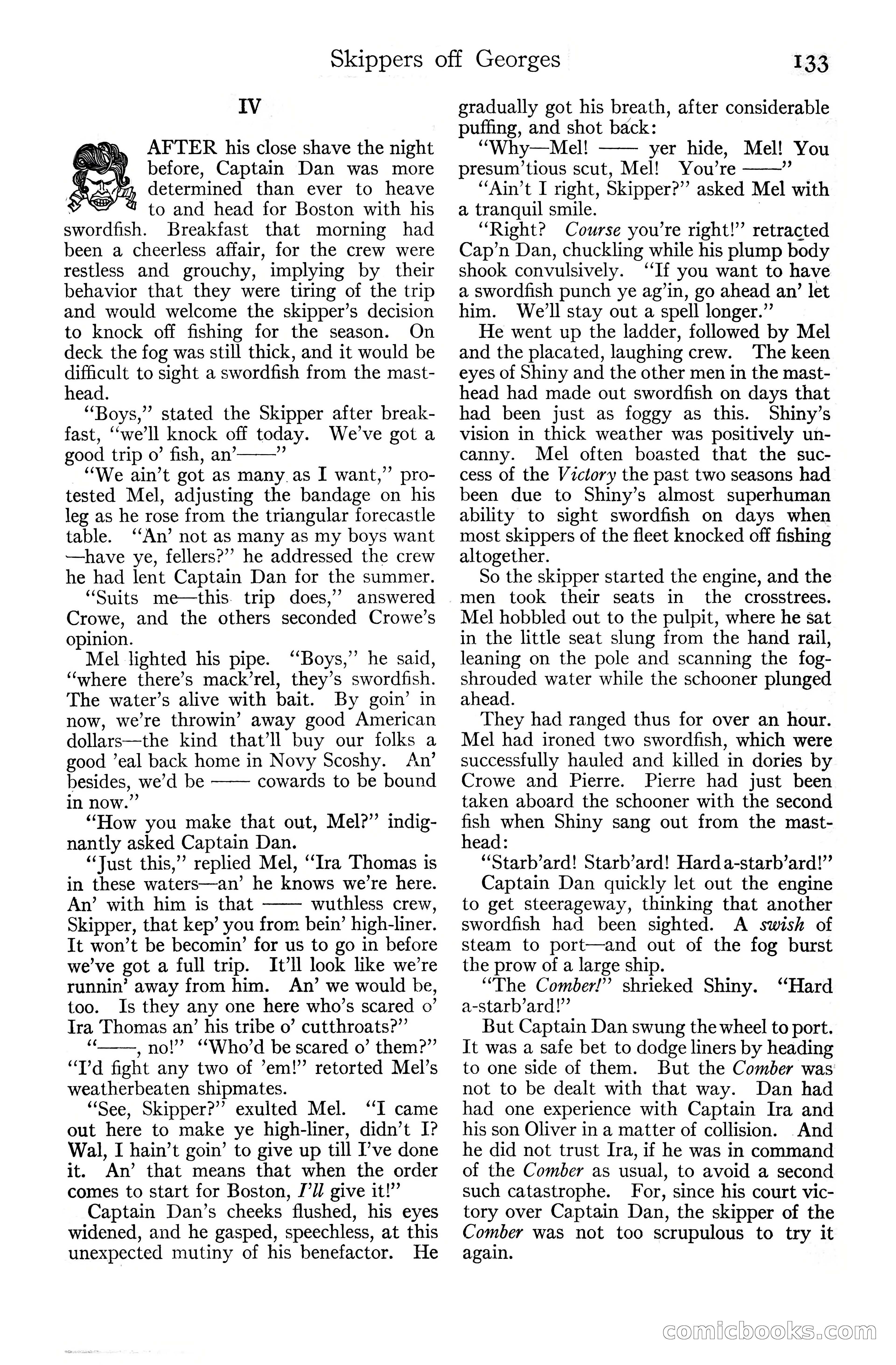 Adventure Magazine Cover, June 20, 1925 — page 151 of 212