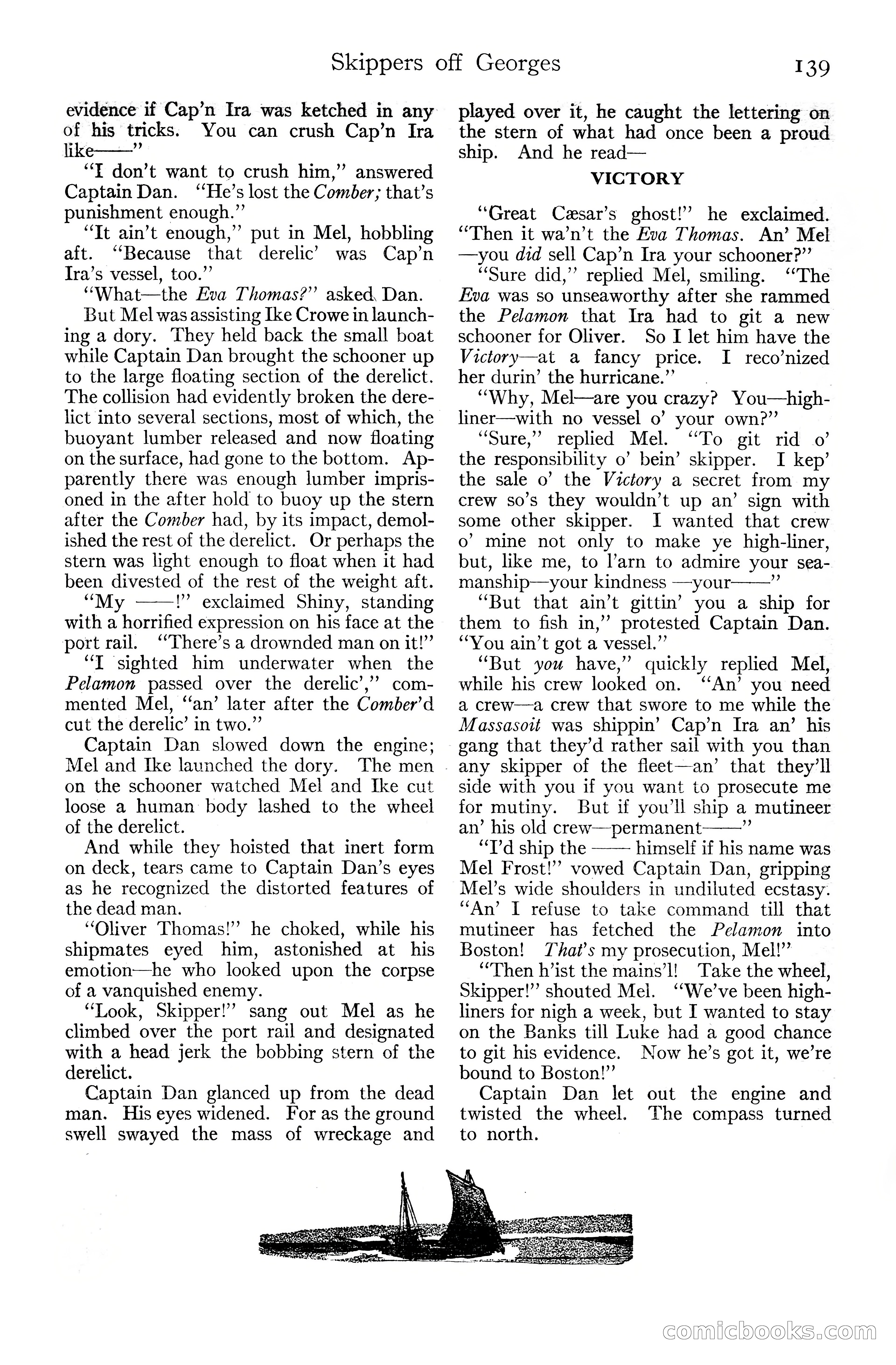Adventure Magazine Cover, June 20, 1925 — page 157 of 212