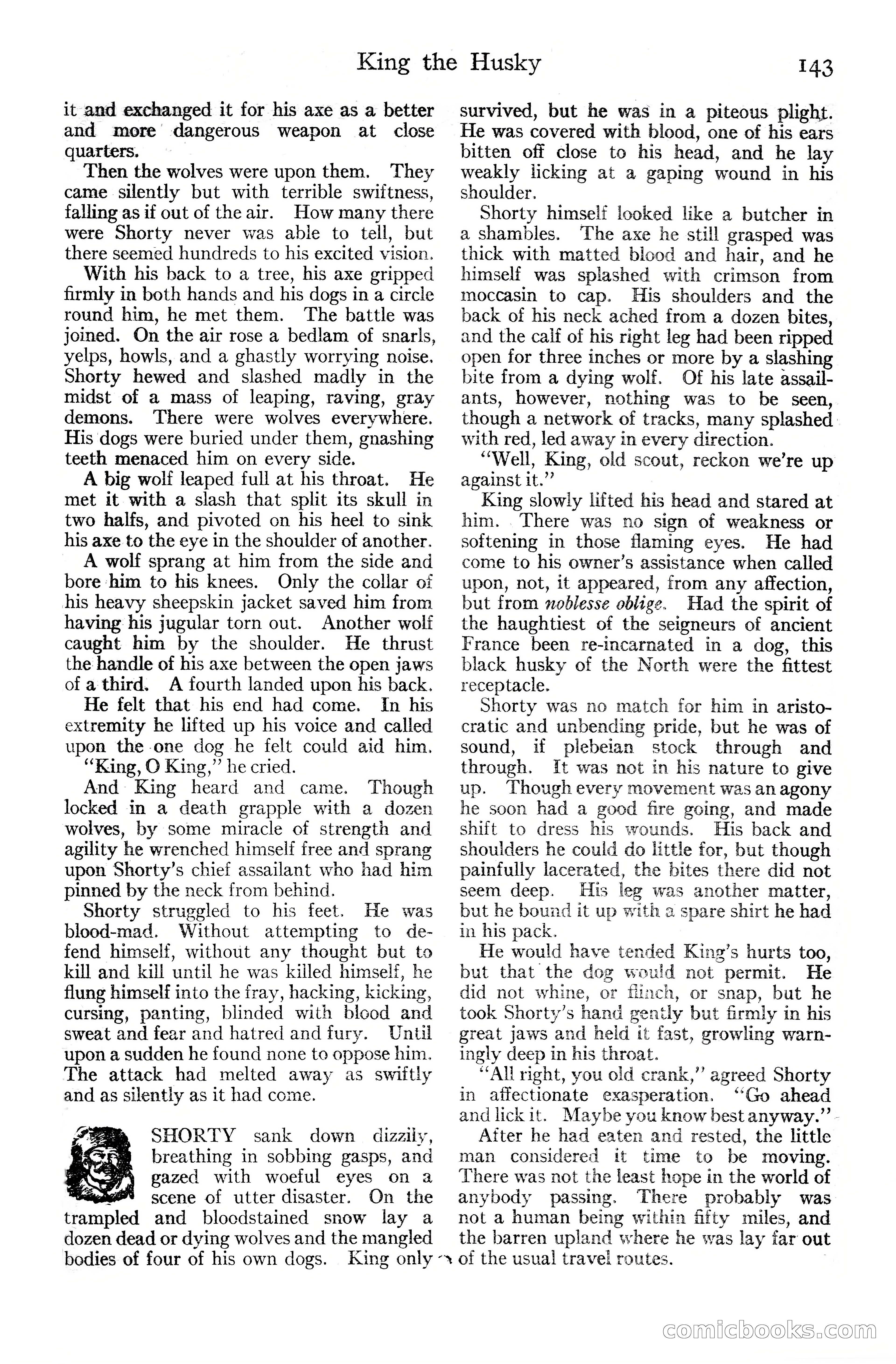 Adventure Magazine Cover, June 20, 1925 — page 161 of 212