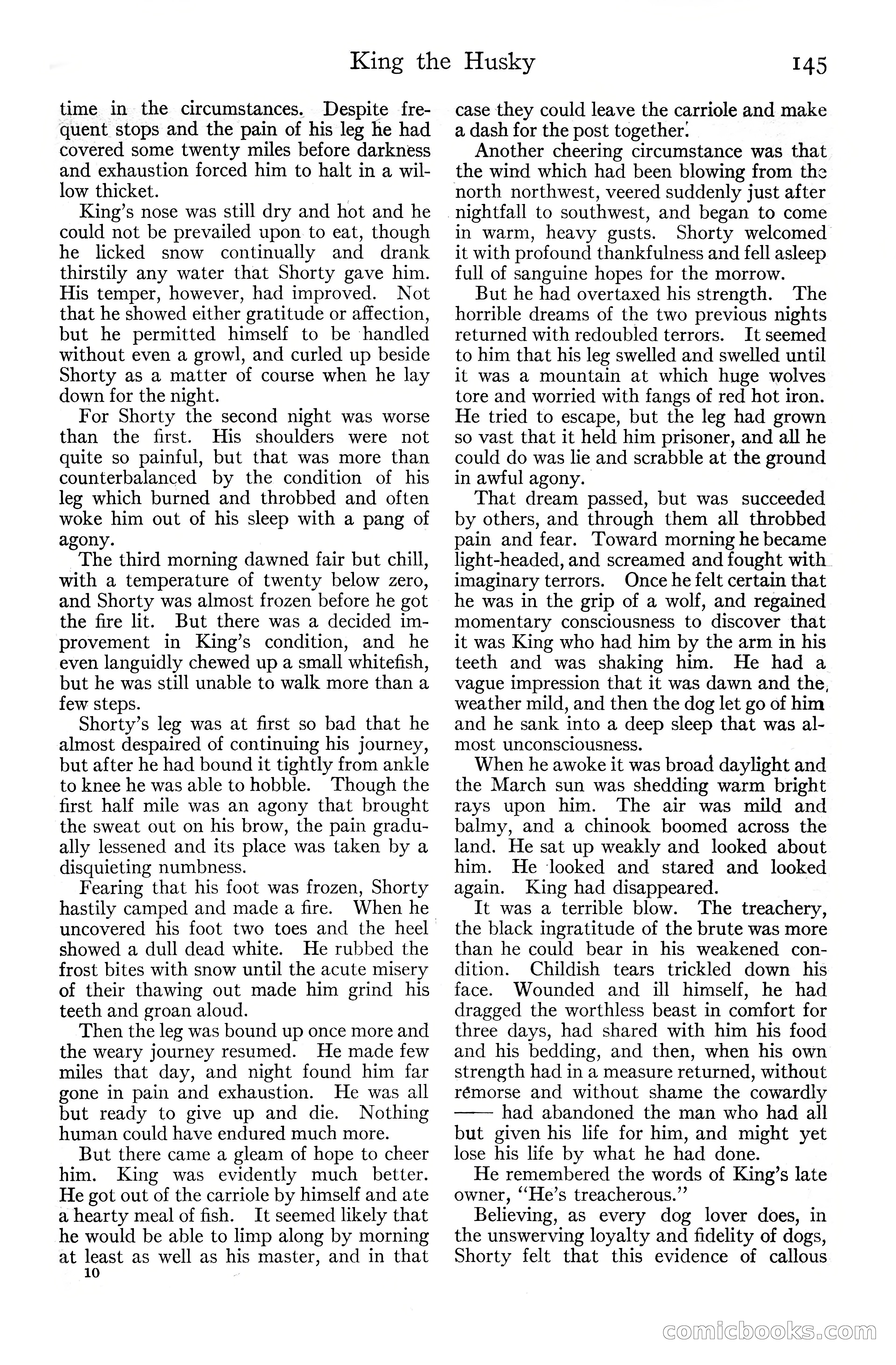 Adventure Magazine Cover, June 20, 1925 — page 163 of 212