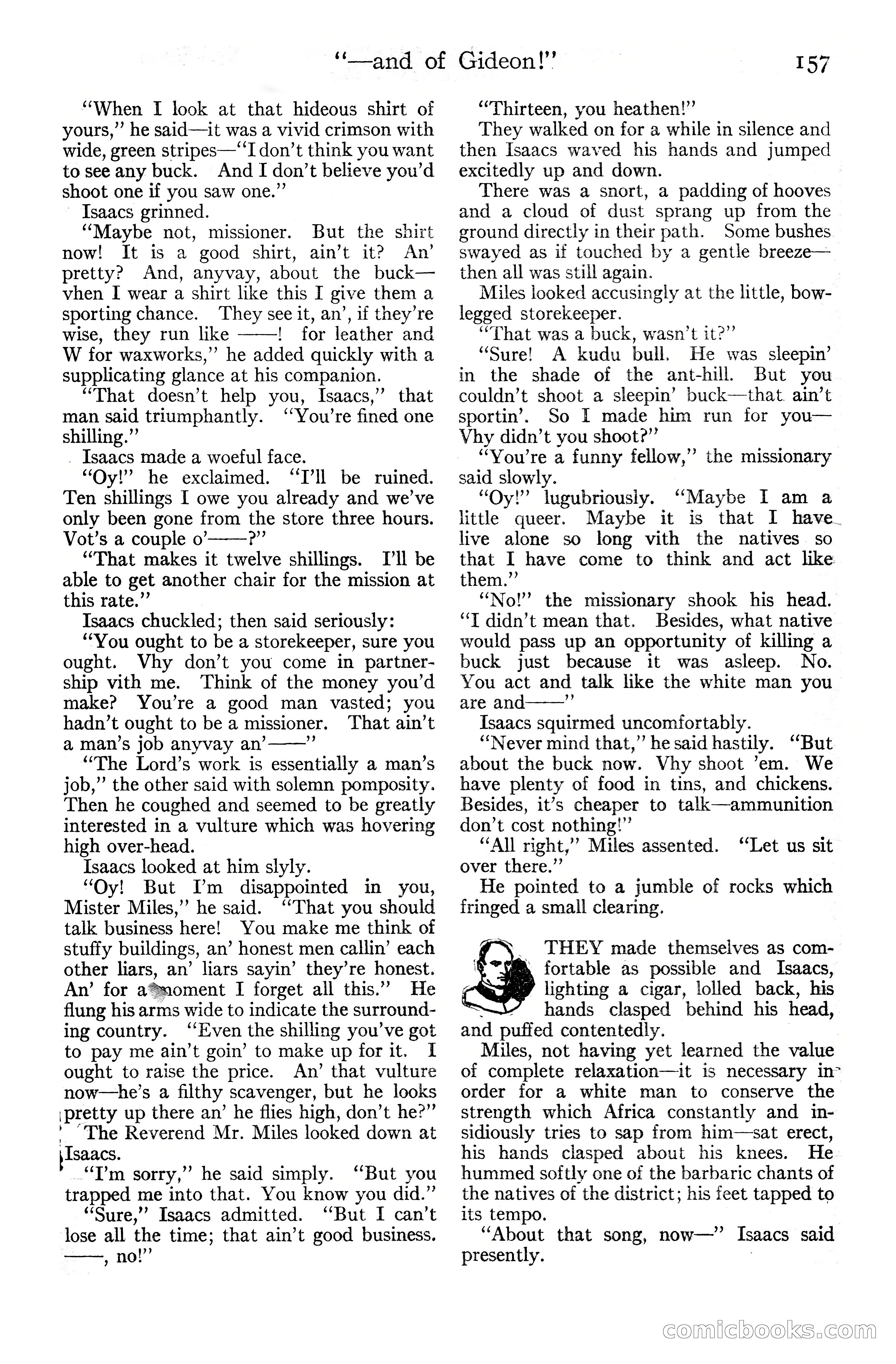 Adventure Magazine Cover, June 20, 1925 — page 175 of 212