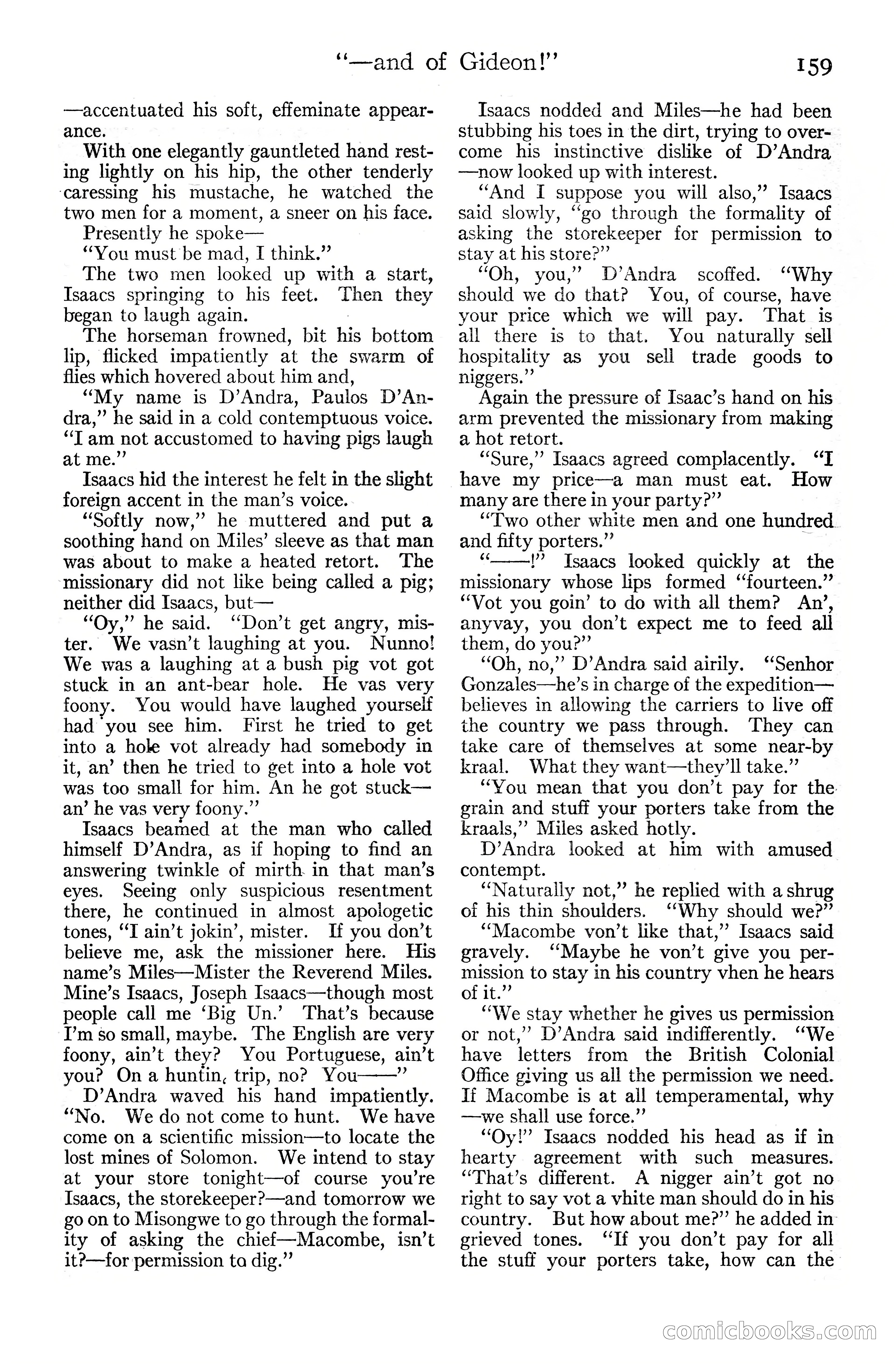 Adventure Magazine Cover, June 20, 1925 — page 177 of 212