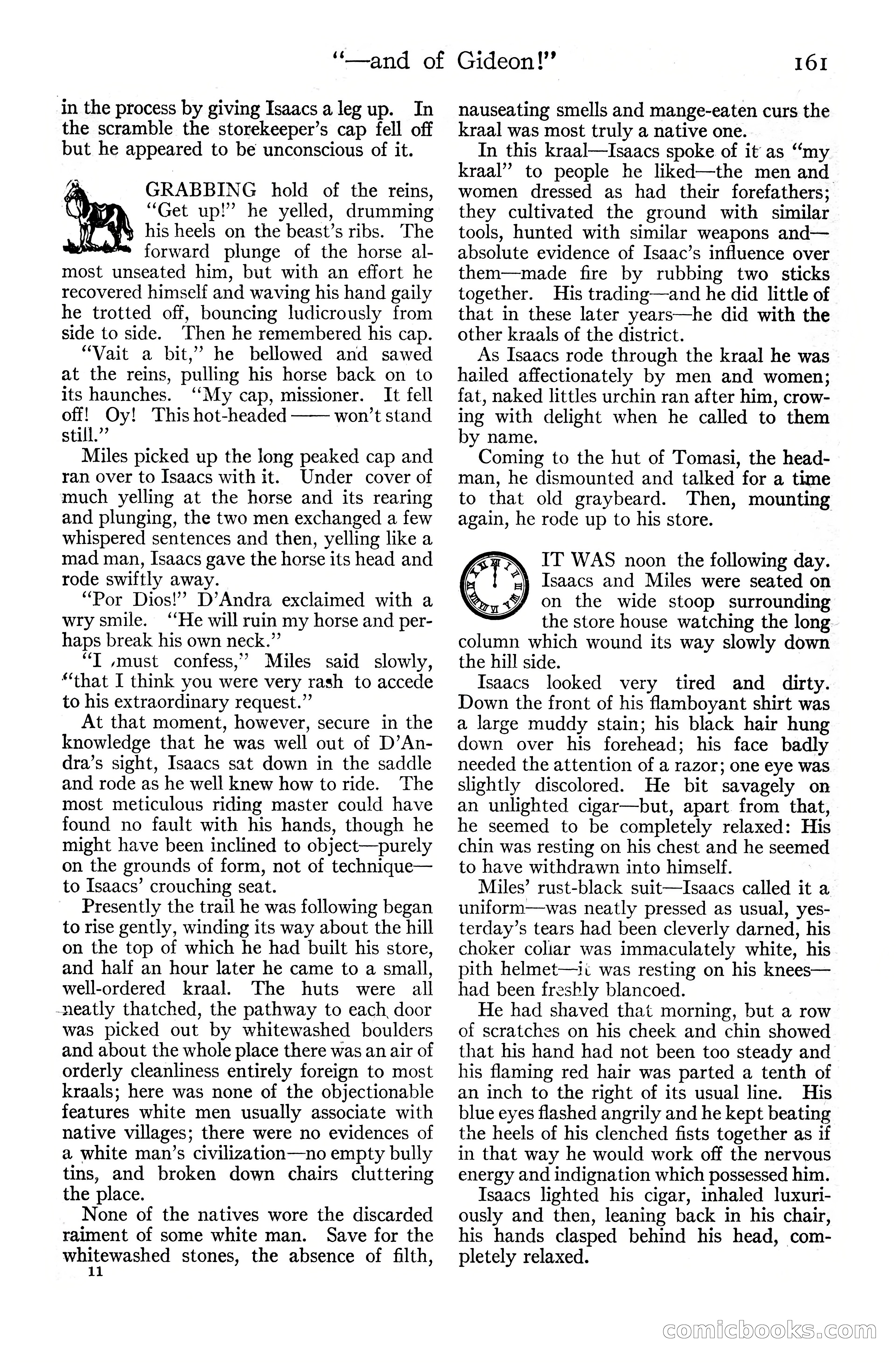 Adventure Magazine Cover, June 20, 1925 — page 179 of 212