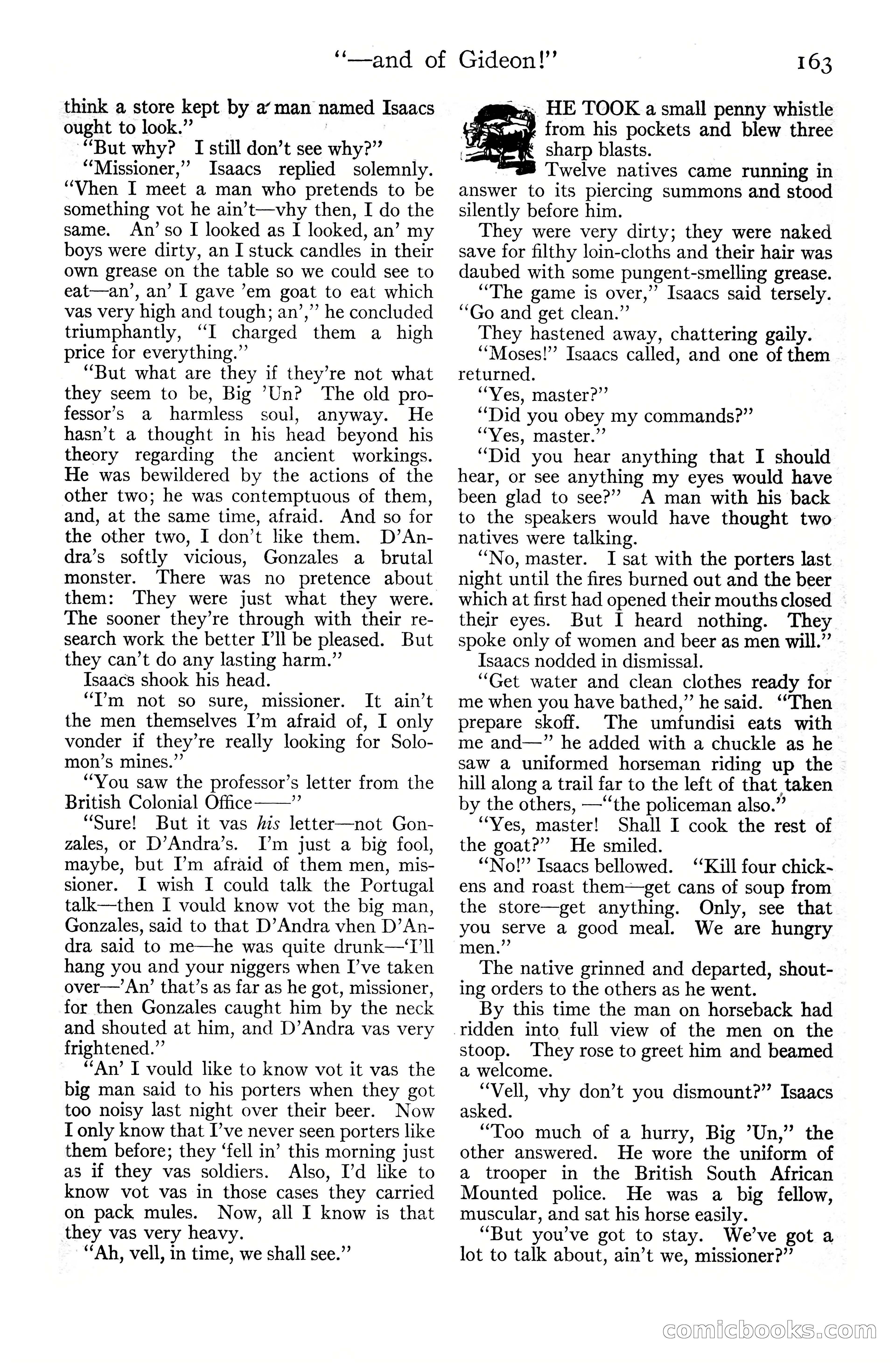 Adventure Magazine Cover, June 20, 1925 — page 181 of 212
