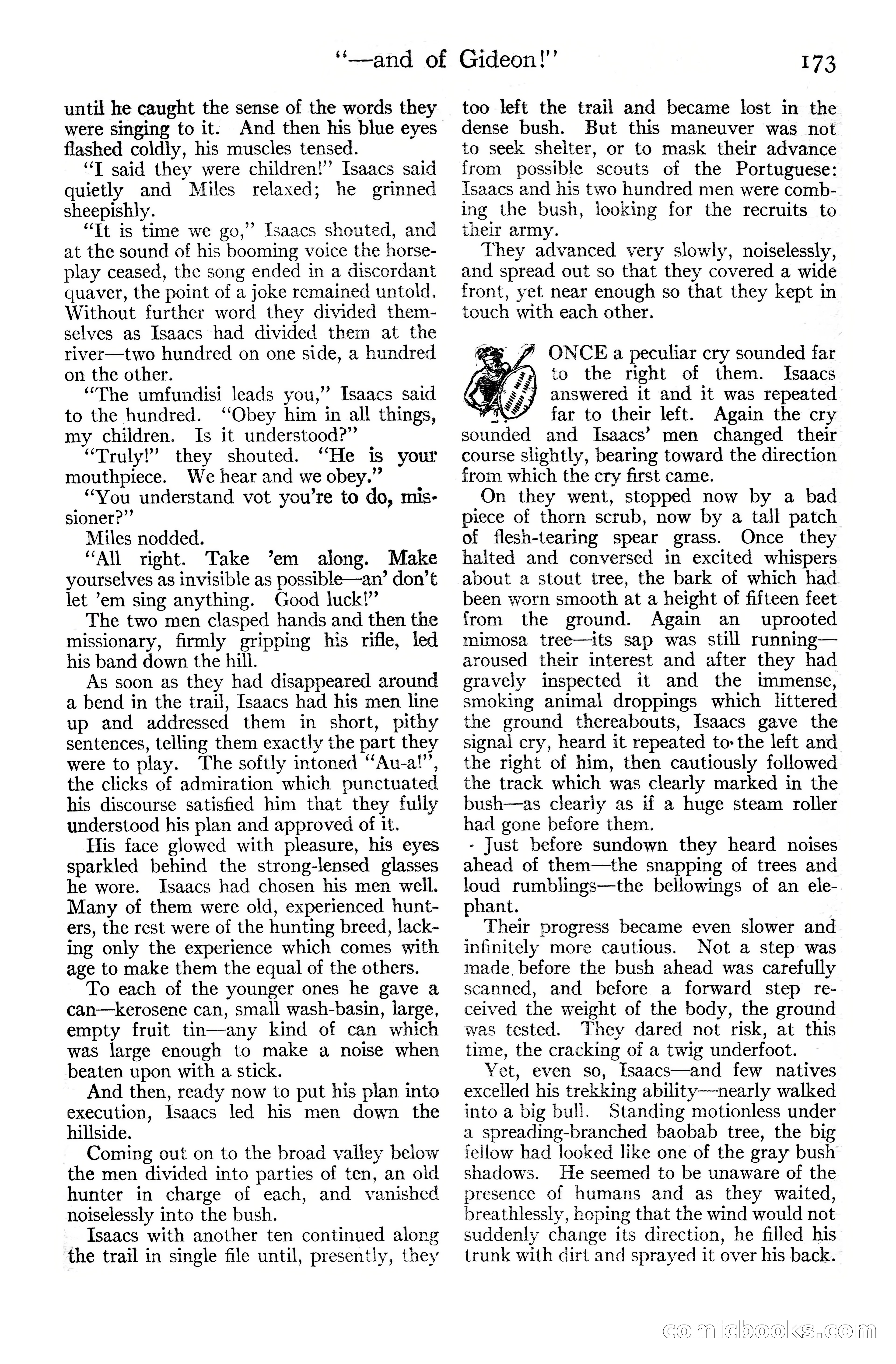 Adventure Magazine Cover, June 20, 1925 — page 191 of 212
