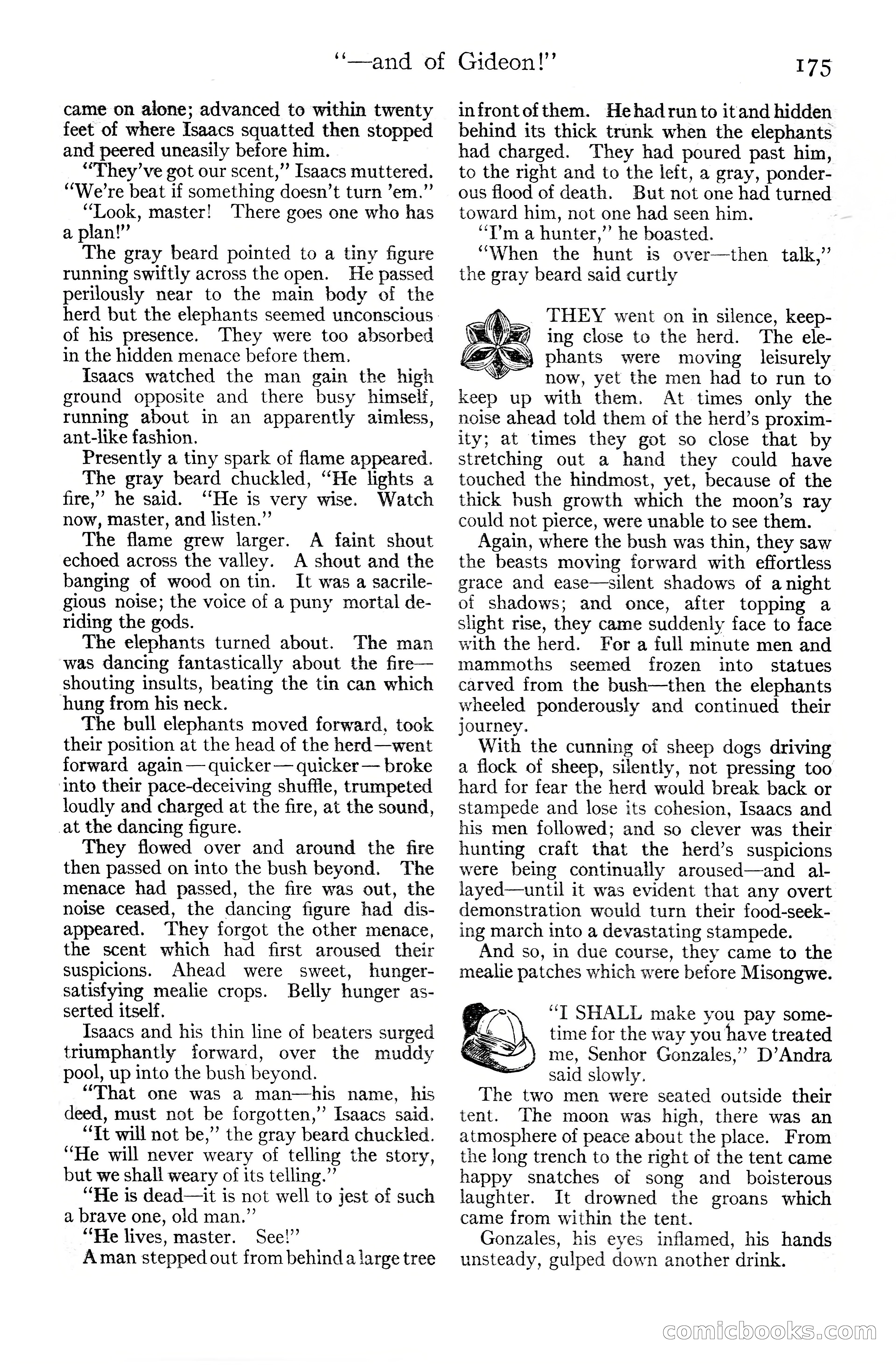 Adventure Magazine Cover, June 20, 1925 — page 193 of 212